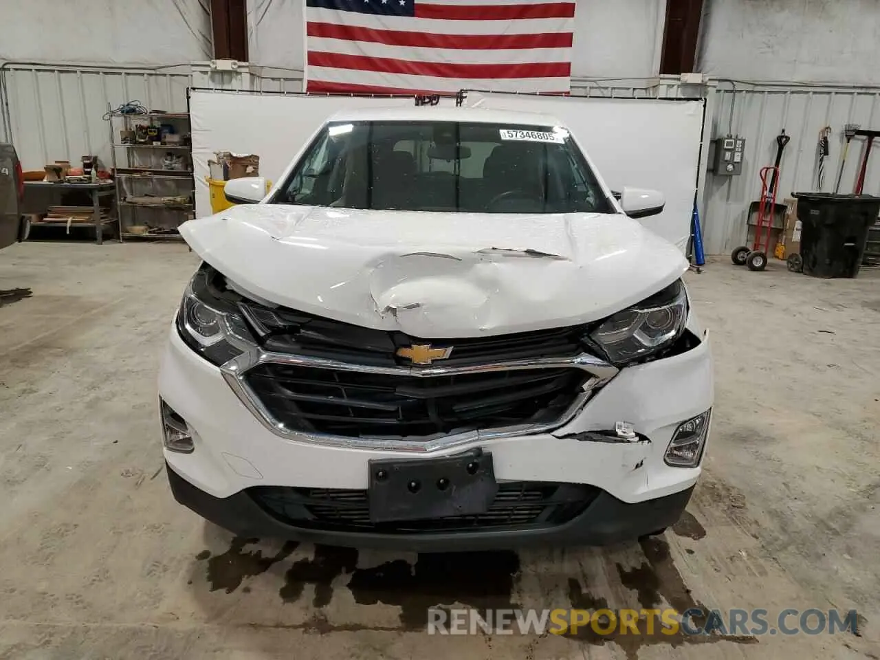 5 Photograph of a damaged car 3GNAXUEV0MS157724 CHEVROLET EQUINOX 2021