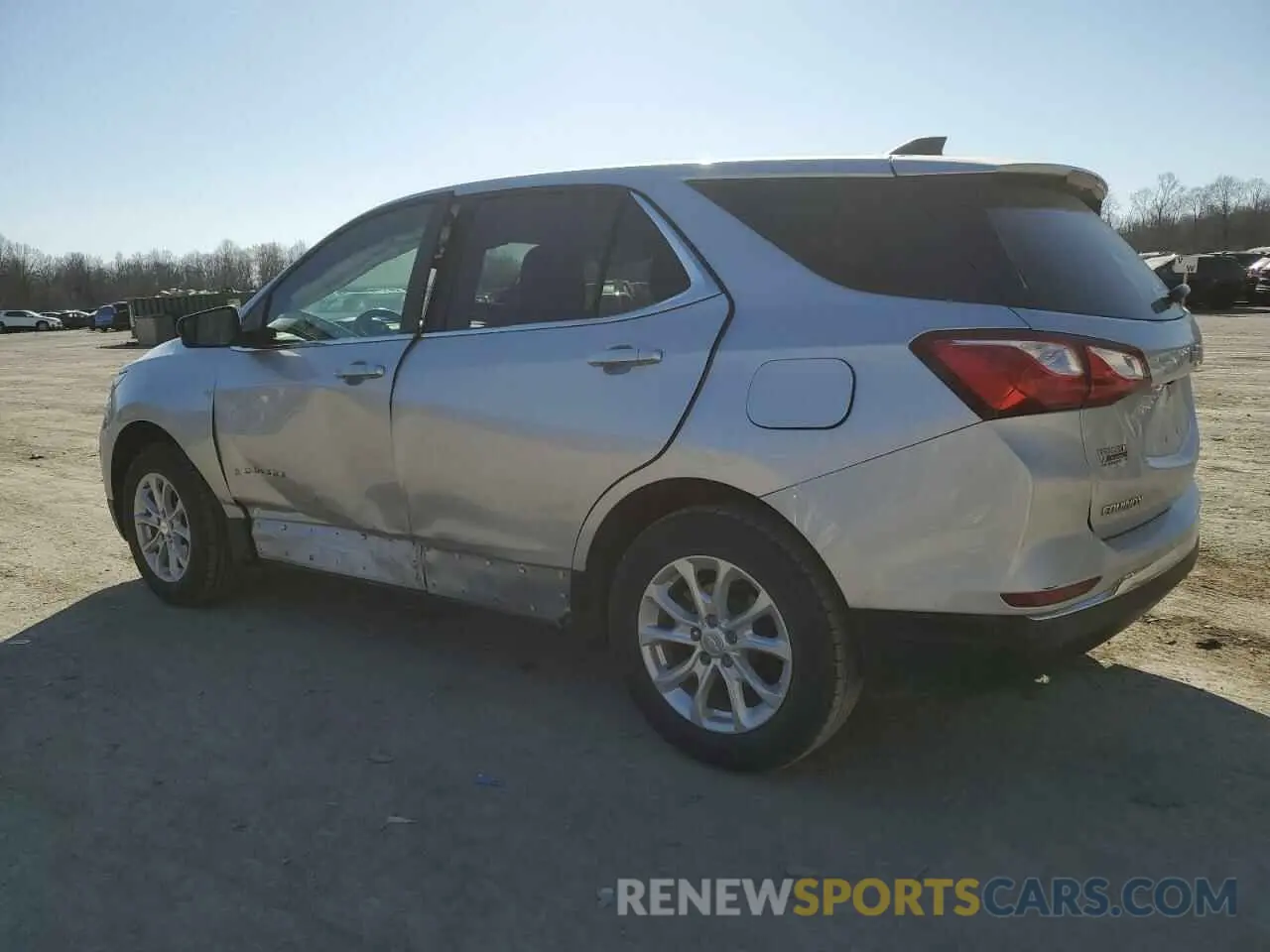 2 Photograph of a damaged car 3GNAXUEV0MS159683 CHEVROLET EQUINOX 2021