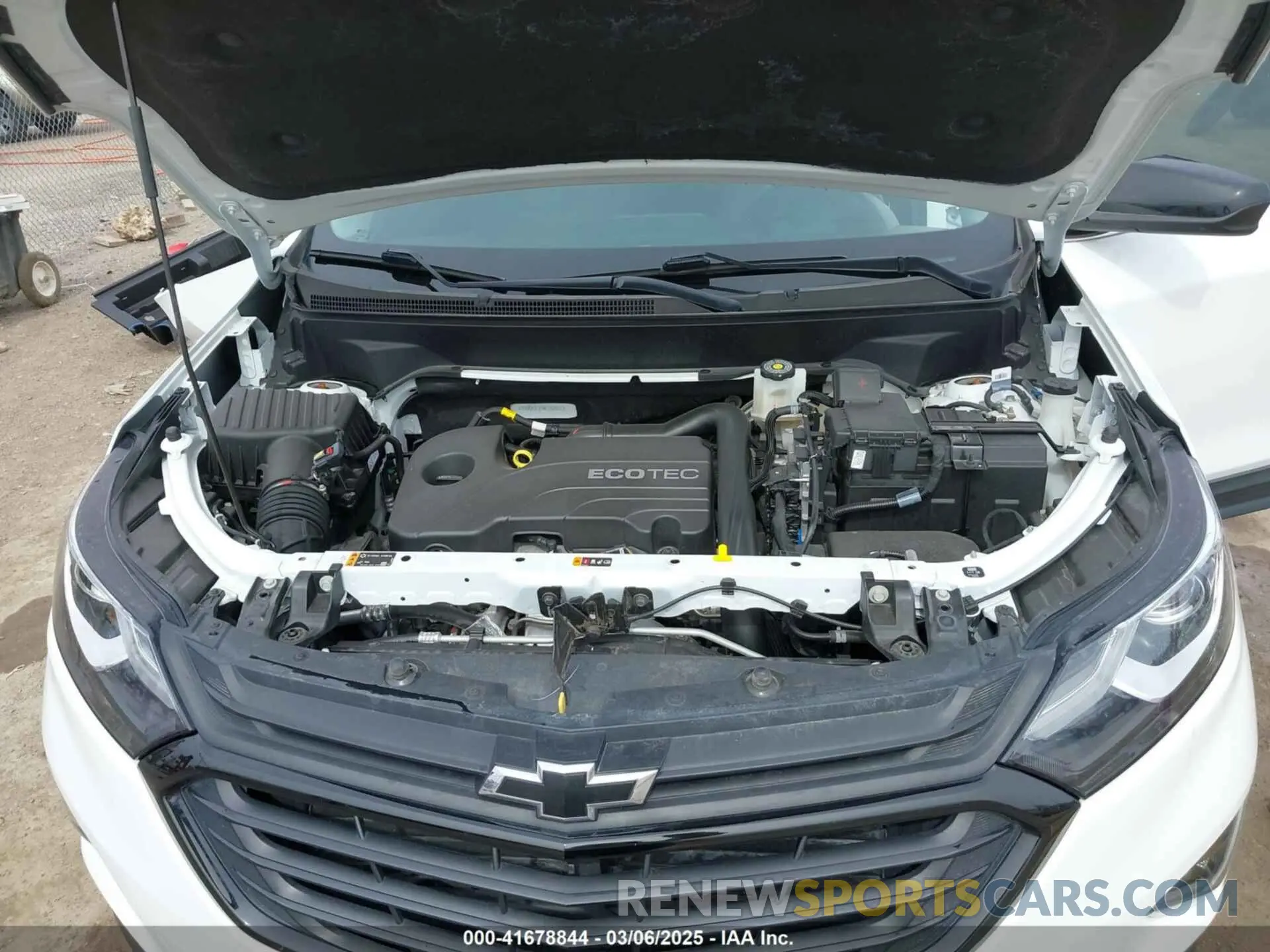10 Photograph of a damaged car 3GNAXUEV0MS182932 CHEVROLET EQUINOX 2021