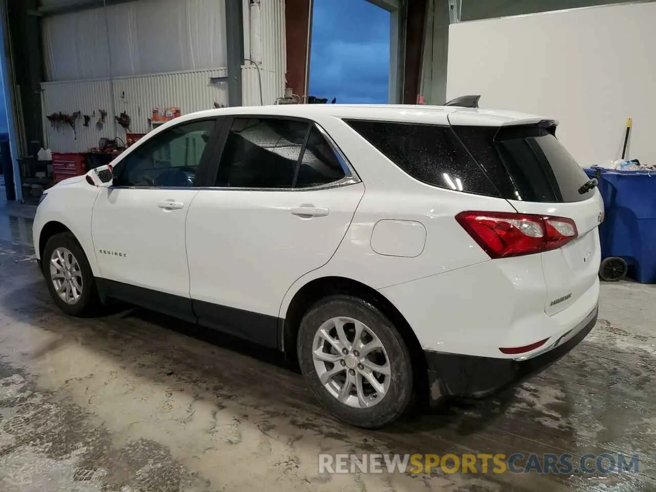 2 Photograph of a damaged car 3GNAXUEV1MS111951 CHEVROLET EQUINOX 2021