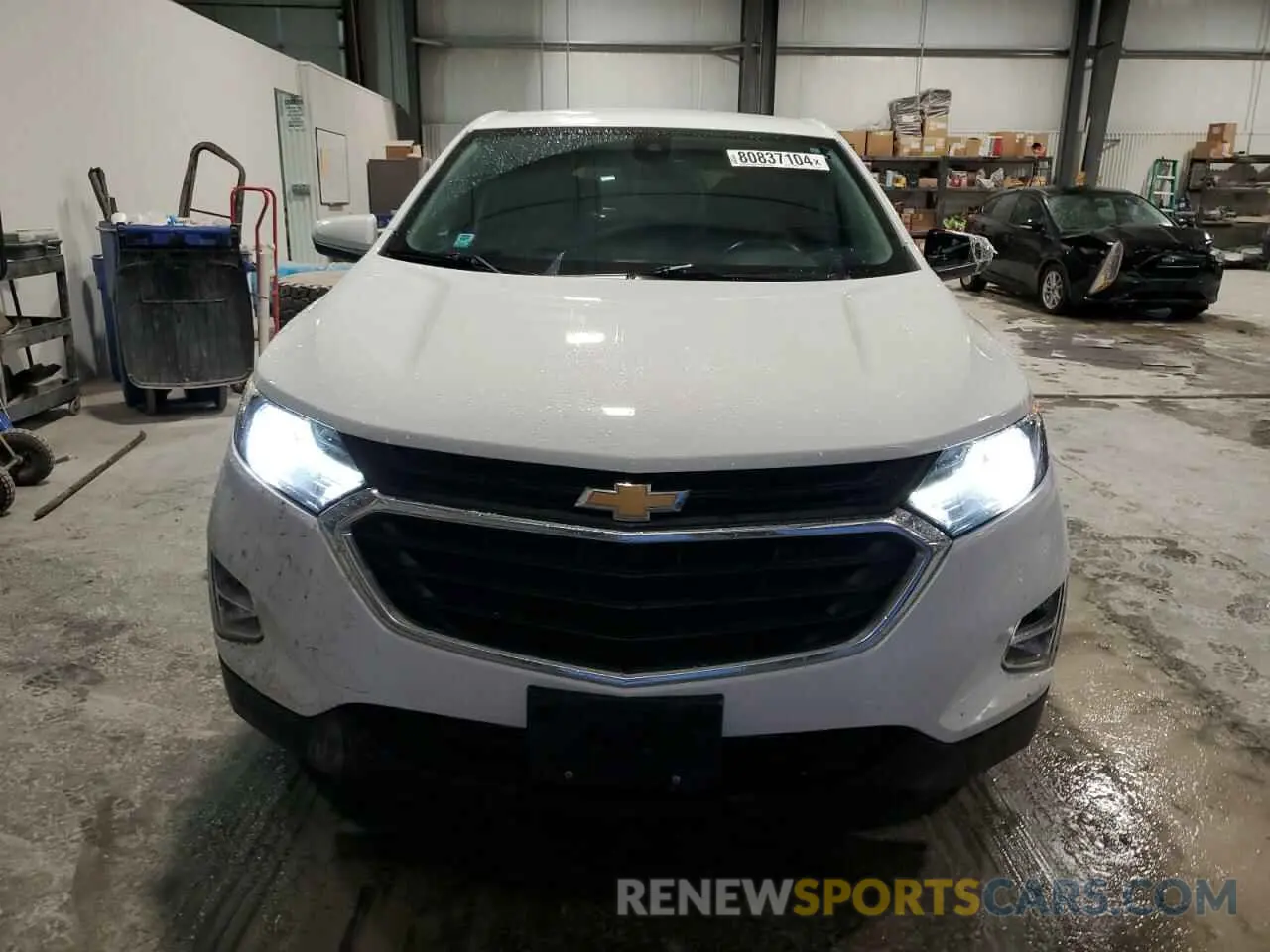 5 Photograph of a damaged car 3GNAXUEV1MS111951 CHEVROLET EQUINOX 2021