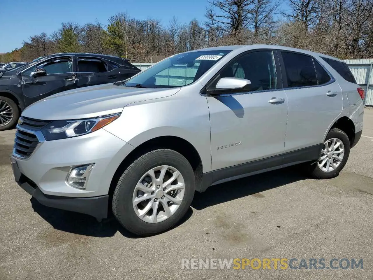 1 Photograph of a damaged car 3GNAXUEV1MS157456 CHEVROLET EQUINOX 2021