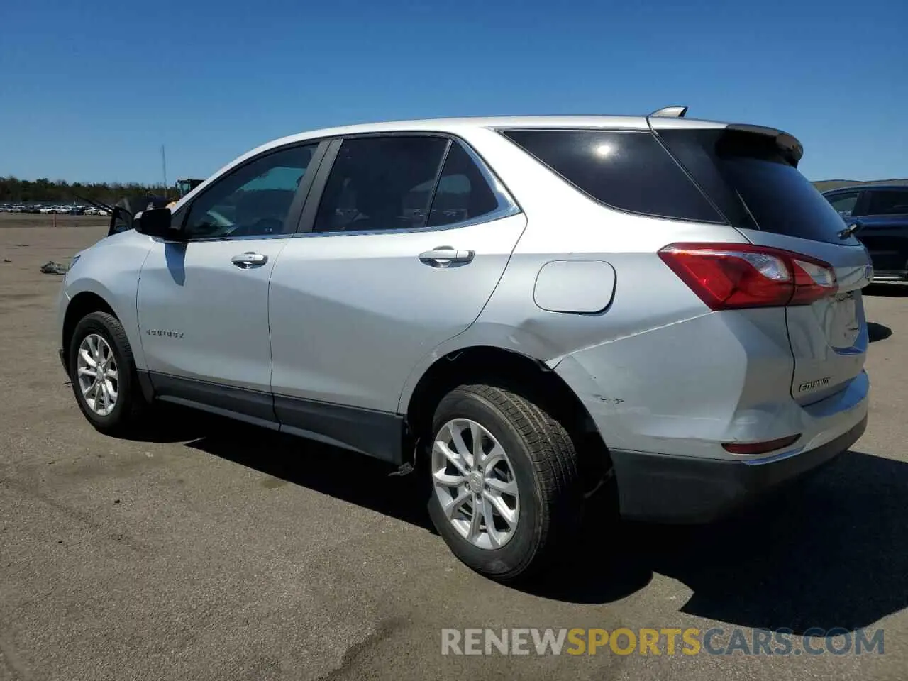 2 Photograph of a damaged car 3GNAXUEV1MS157456 CHEVROLET EQUINOX 2021