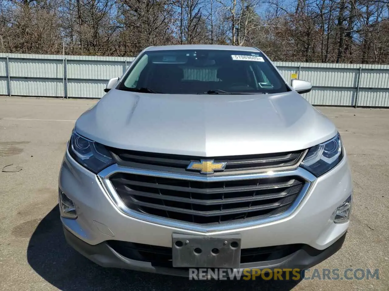 5 Photograph of a damaged car 3GNAXUEV1MS157456 CHEVROLET EQUINOX 2021