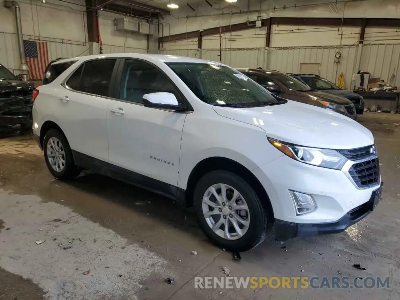 4 Photograph of a damaged car 3GNAXUEV1MS169512 CHEVROLET EQUINOX 2021