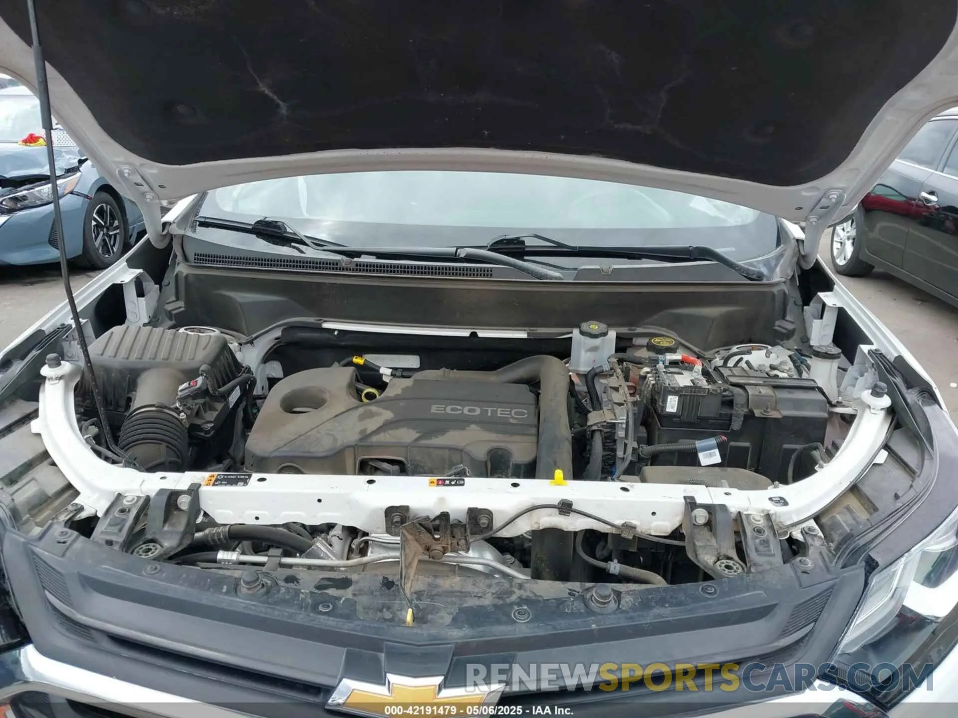 10 Photograph of a damaged car 3GNAXUEV1MS176153 CHEVROLET EQUINOX 2021