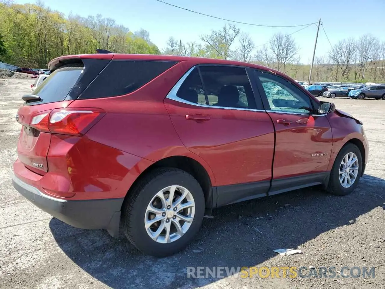3 Photograph of a damaged car 3GNAXUEV2ML320769 CHEVROLET EQUINOX 2021