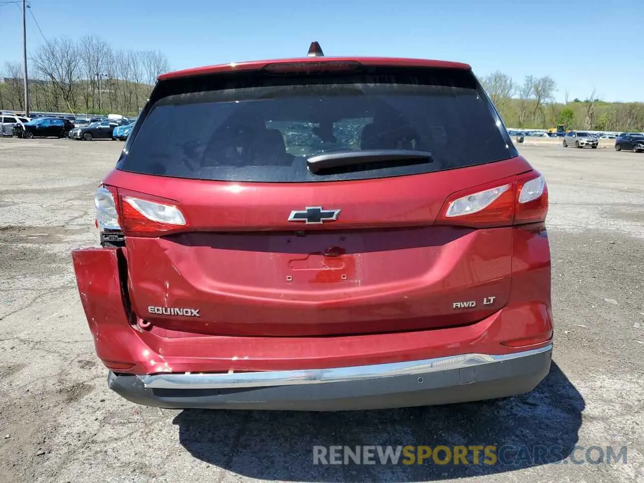6 Photograph of a damaged car 3GNAXUEV2ML320769 CHEVROLET EQUINOX 2021