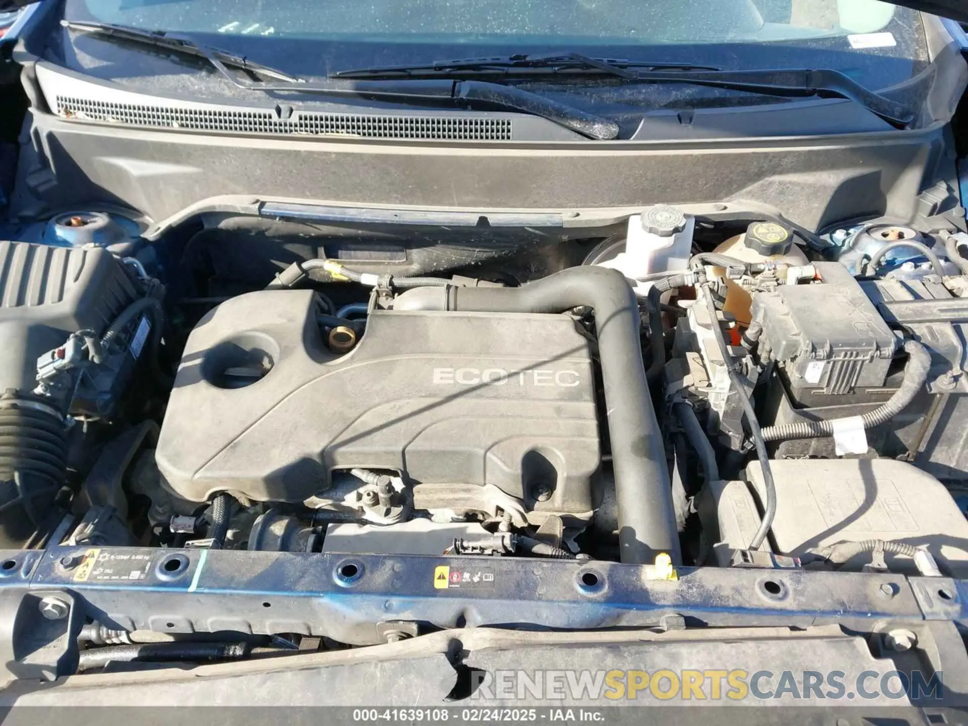 10 Photograph of a damaged car 3GNAXUEV2ML354887 CHEVROLET EQUINOX 2021