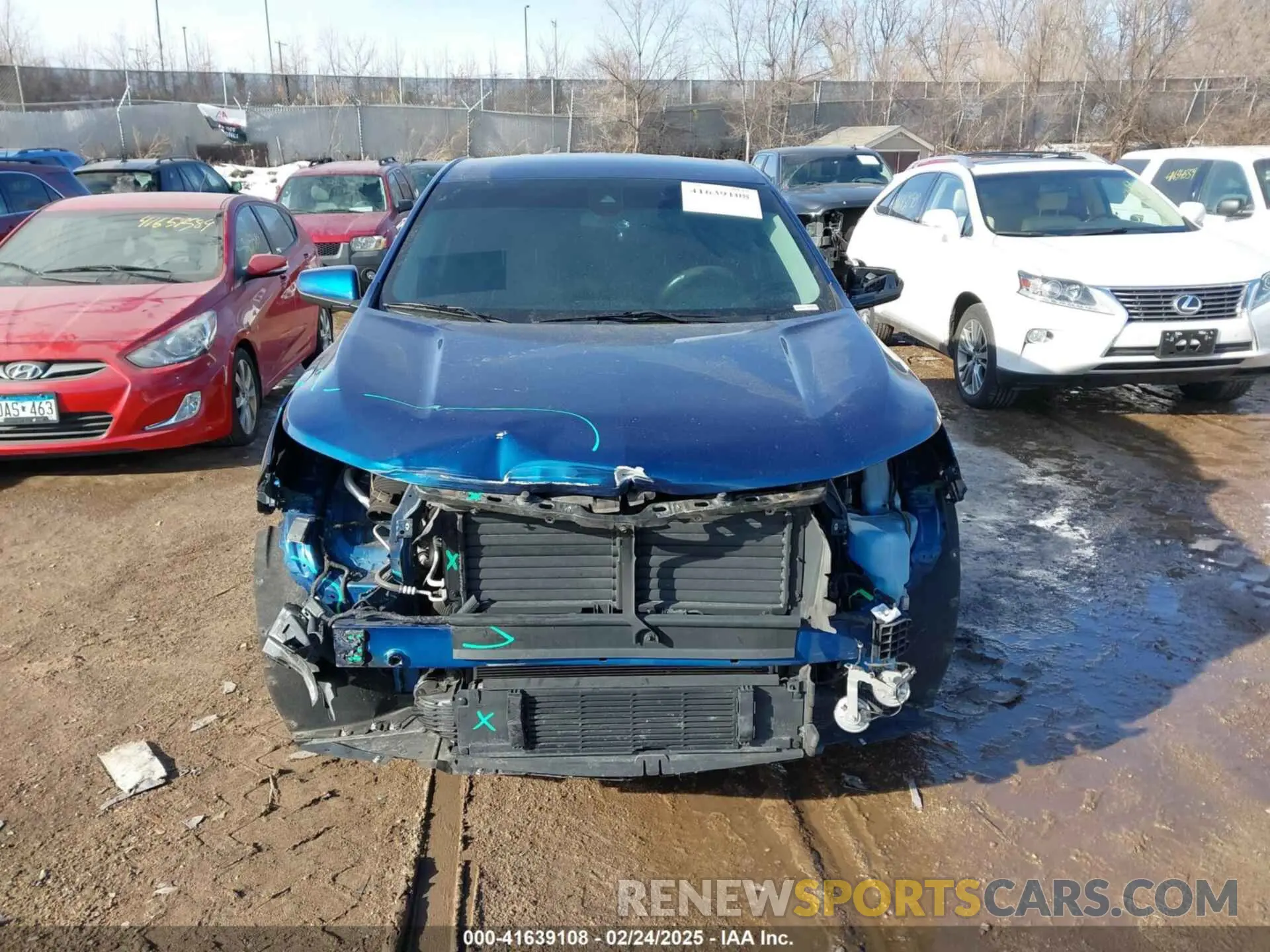13 Photograph of a damaged car 3GNAXUEV2ML354887 CHEVROLET EQUINOX 2021