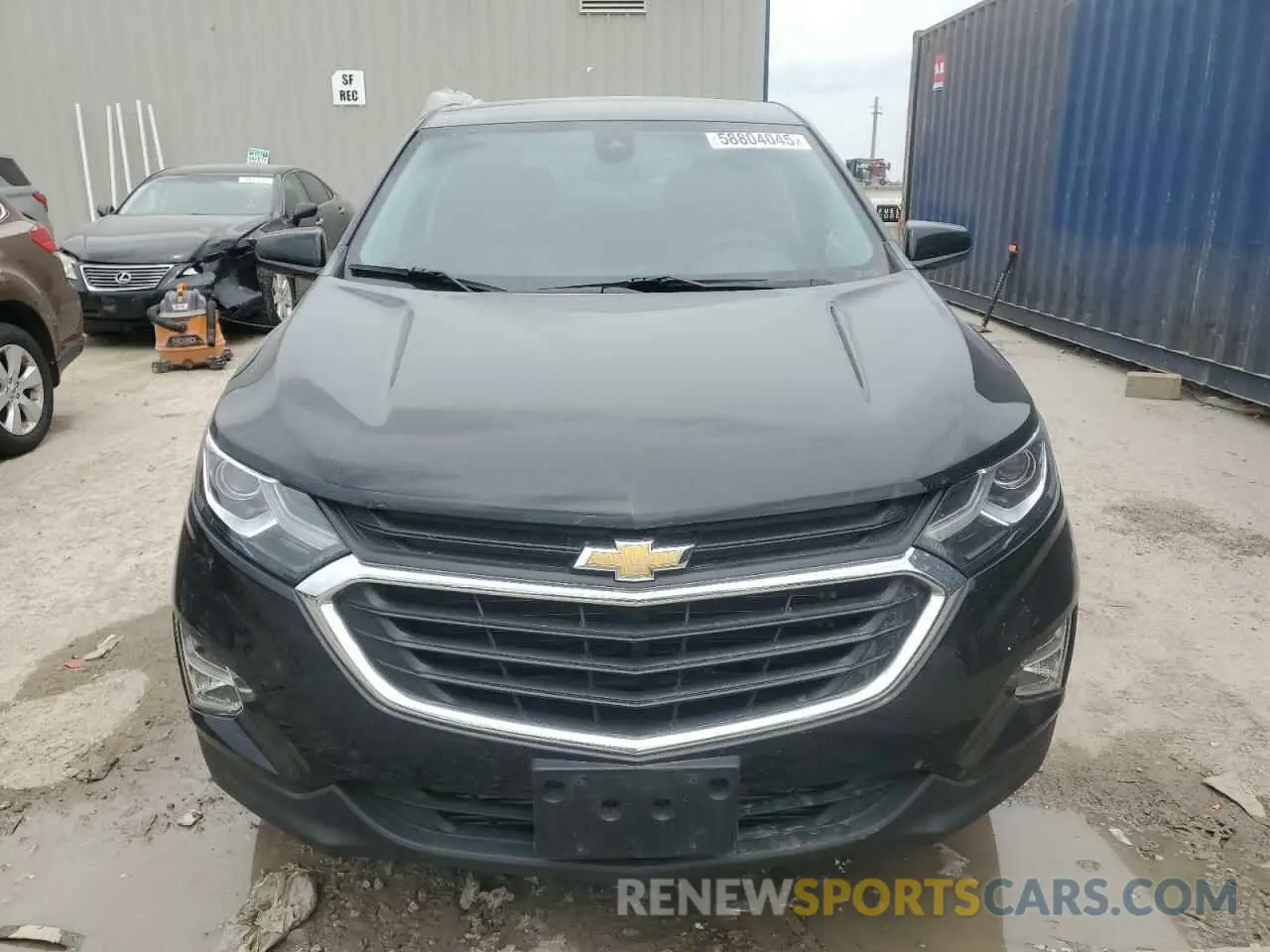 5 Photograph of a damaged car 3GNAXUEV2ML368045 CHEVROLET EQUINOX 2021