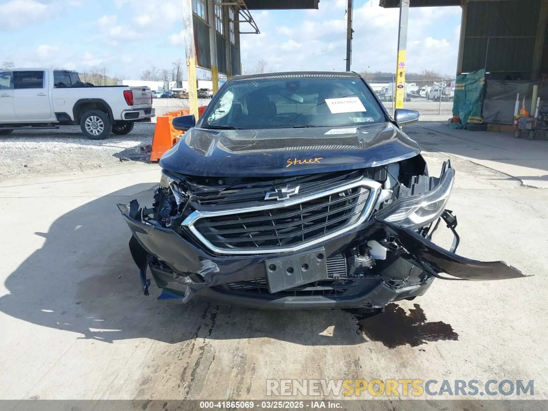 12 Photograph of a damaged car 3GNAXUEV2MS101400 CHEVROLET EQUINOX 2021