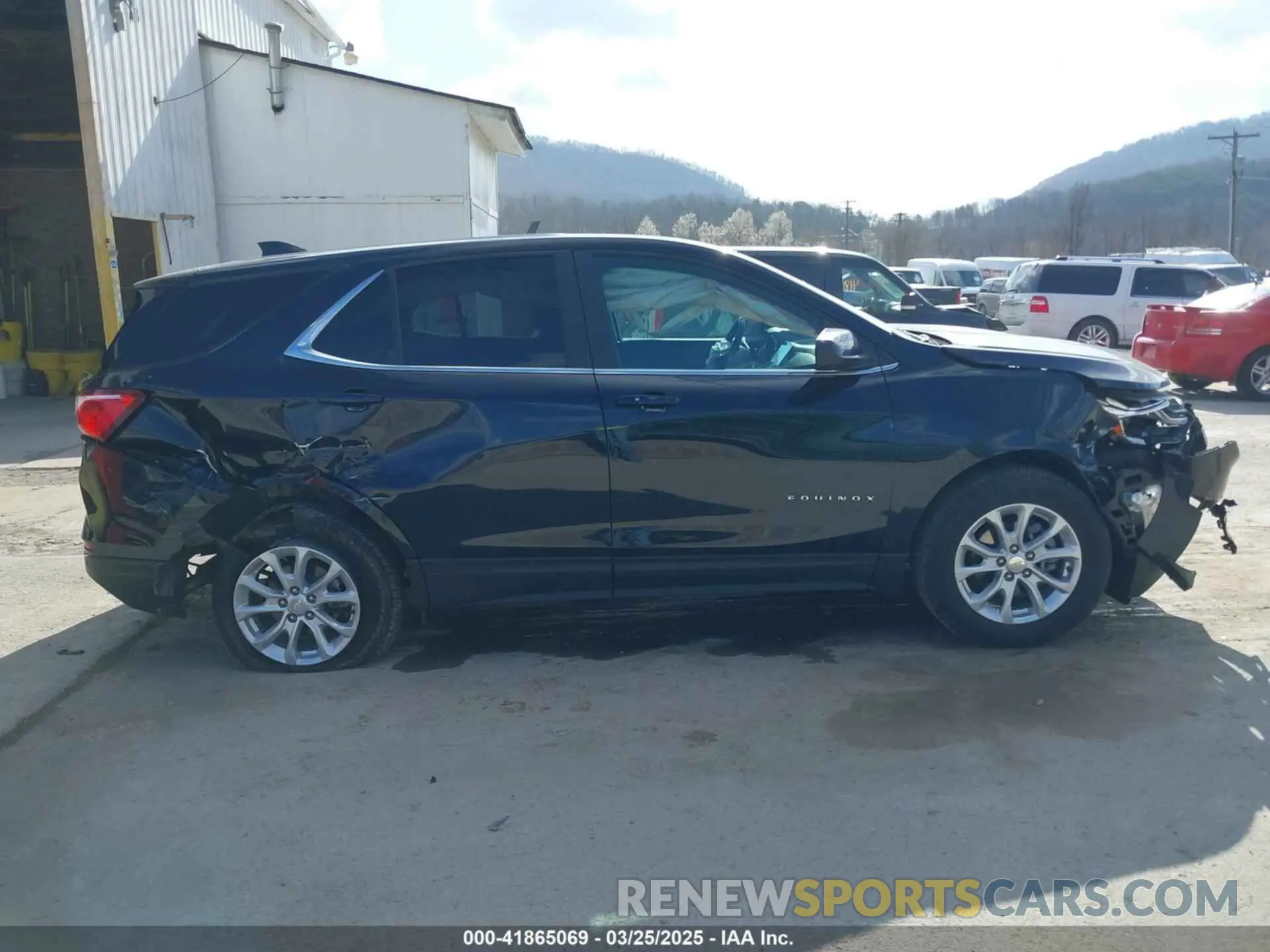 13 Photograph of a damaged car 3GNAXUEV2MS101400 CHEVROLET EQUINOX 2021