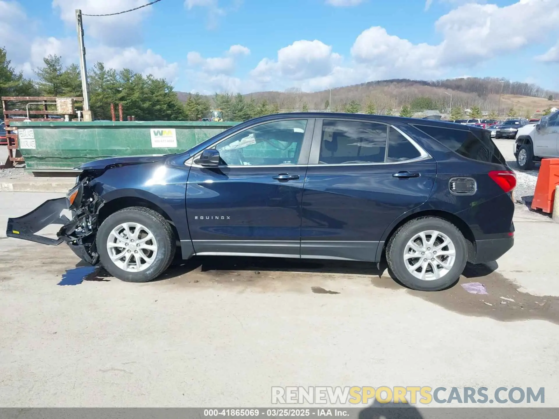 14 Photograph of a damaged car 3GNAXUEV2MS101400 CHEVROLET EQUINOX 2021