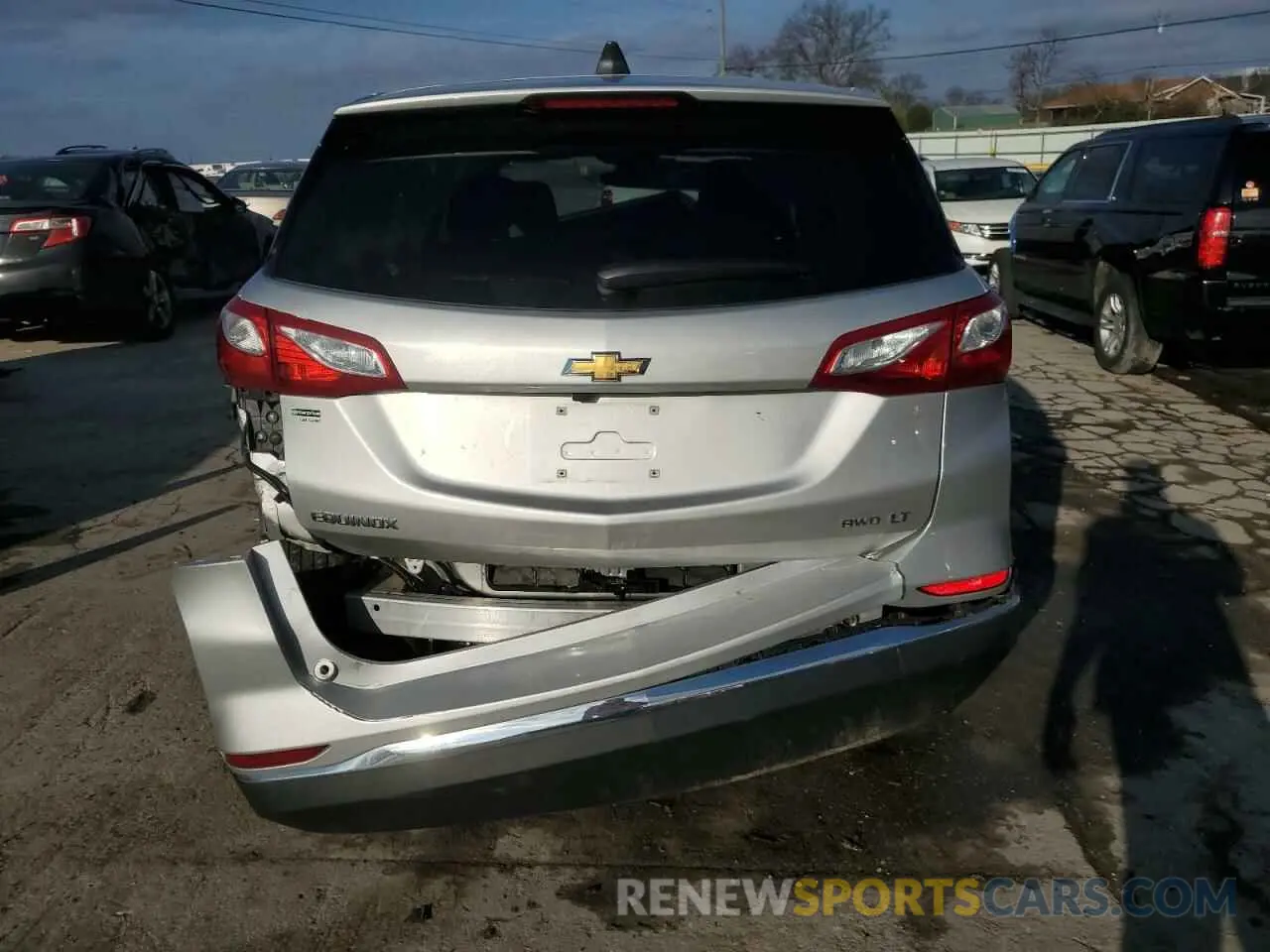 6 Photograph of a damaged car 3GNAXUEV2MS103924 CHEVROLET EQUINOX 2021