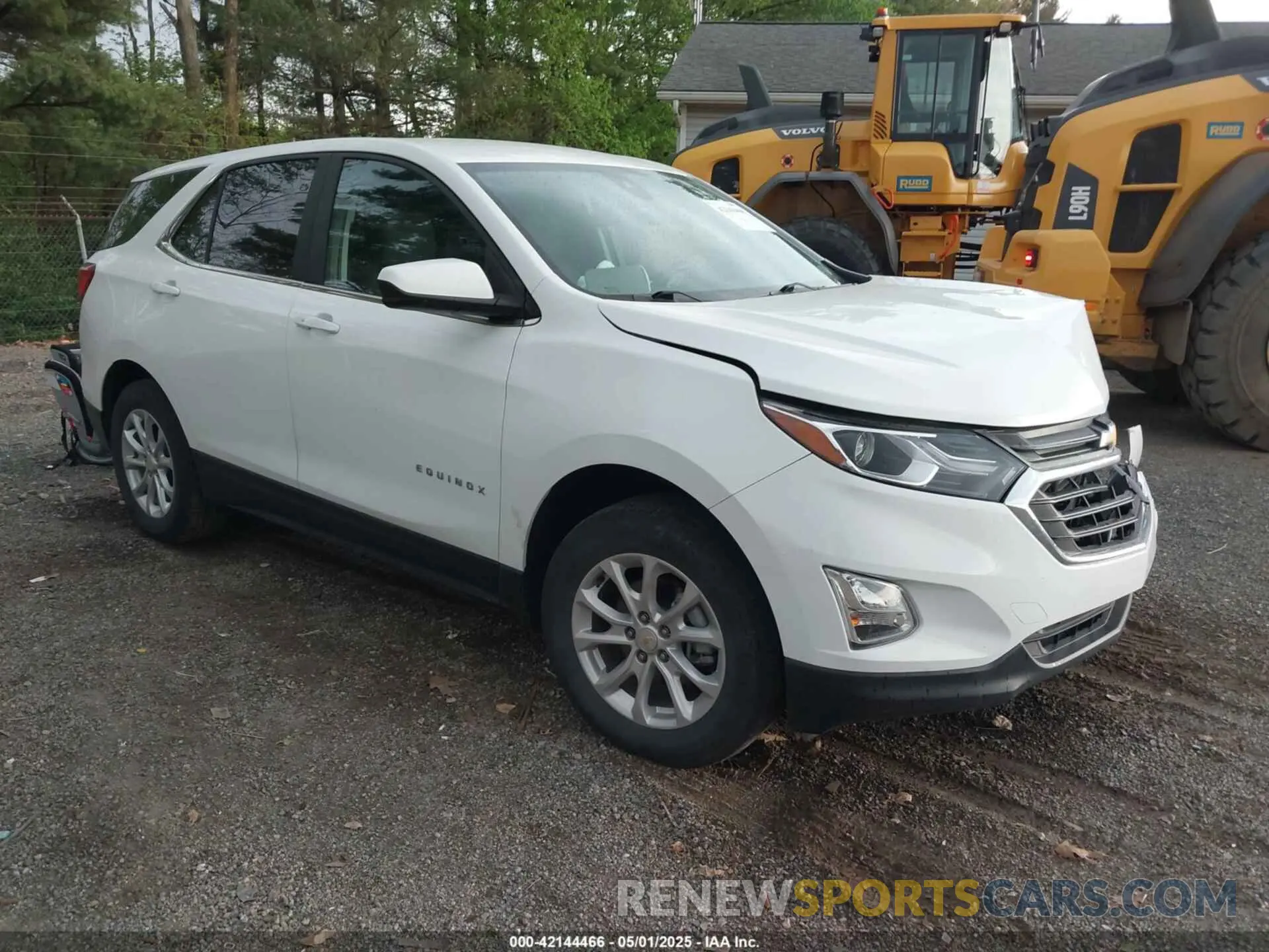 1 Photograph of a damaged car 3GNAXUEV2MS118777 CHEVROLET EQUINOX 2021