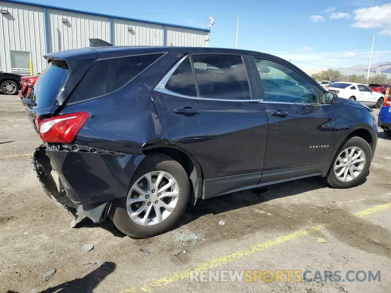 3 Photograph of a damaged car 3GNAXUEV2MS135014 CHEVROLET EQUINOX 2021