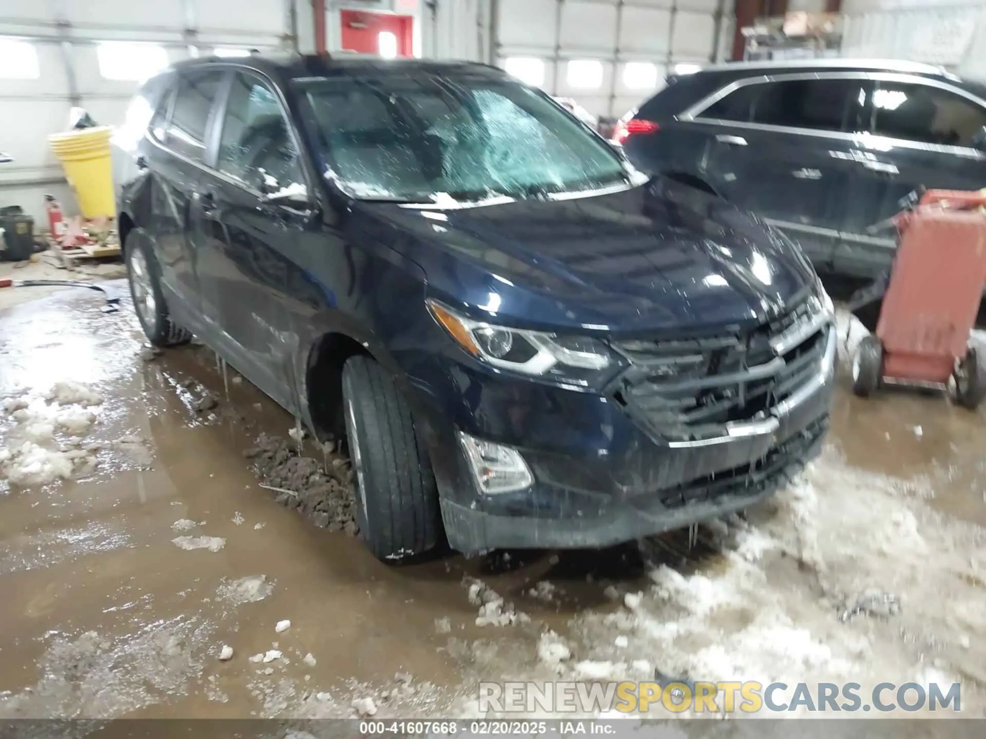 1 Photograph of a damaged car 3GNAXUEV2MS136079 CHEVROLET EQUINOX 2021