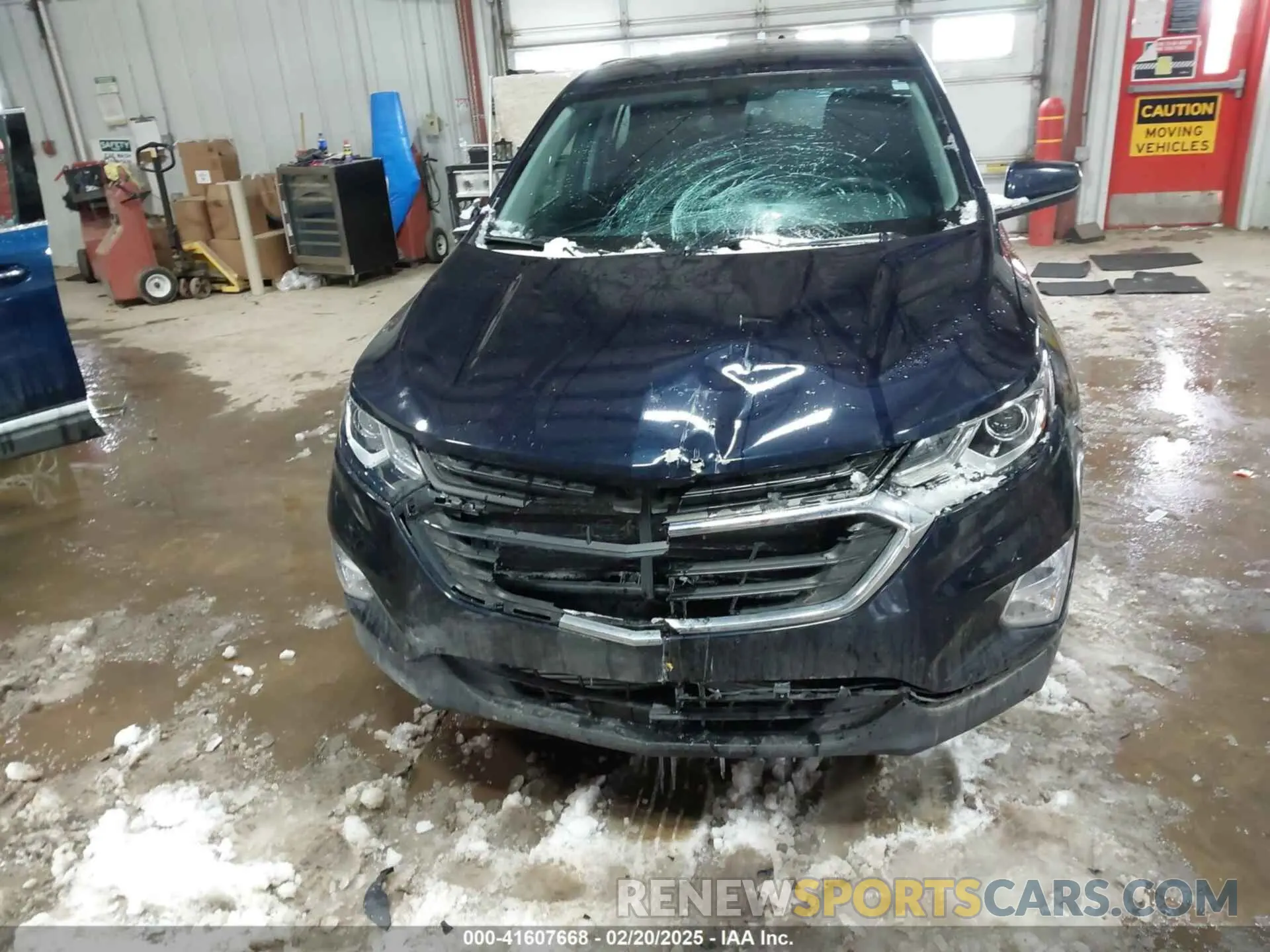 12 Photograph of a damaged car 3GNAXUEV2MS136079 CHEVROLET EQUINOX 2021