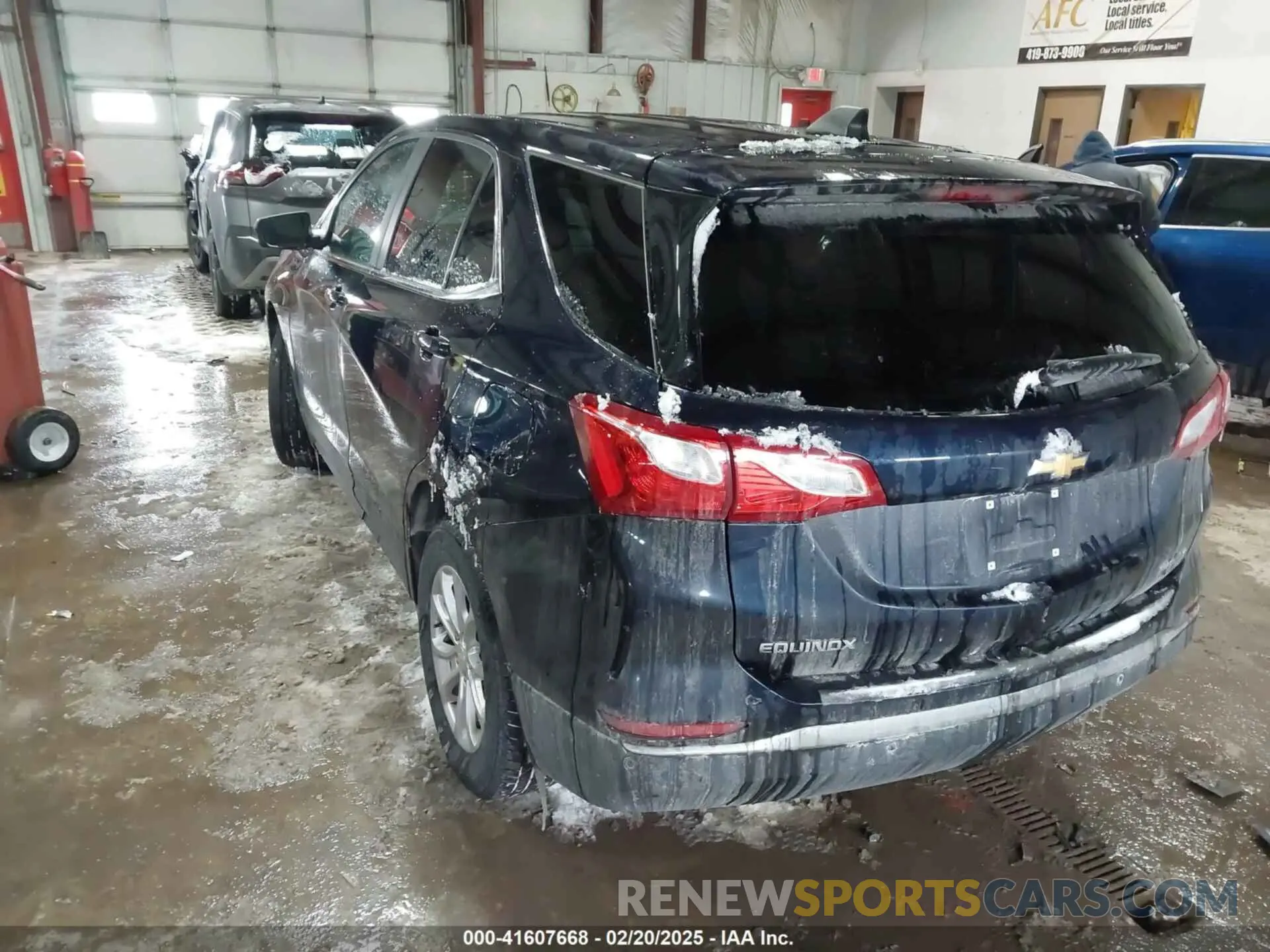 3 Photograph of a damaged car 3GNAXUEV2MS136079 CHEVROLET EQUINOX 2021