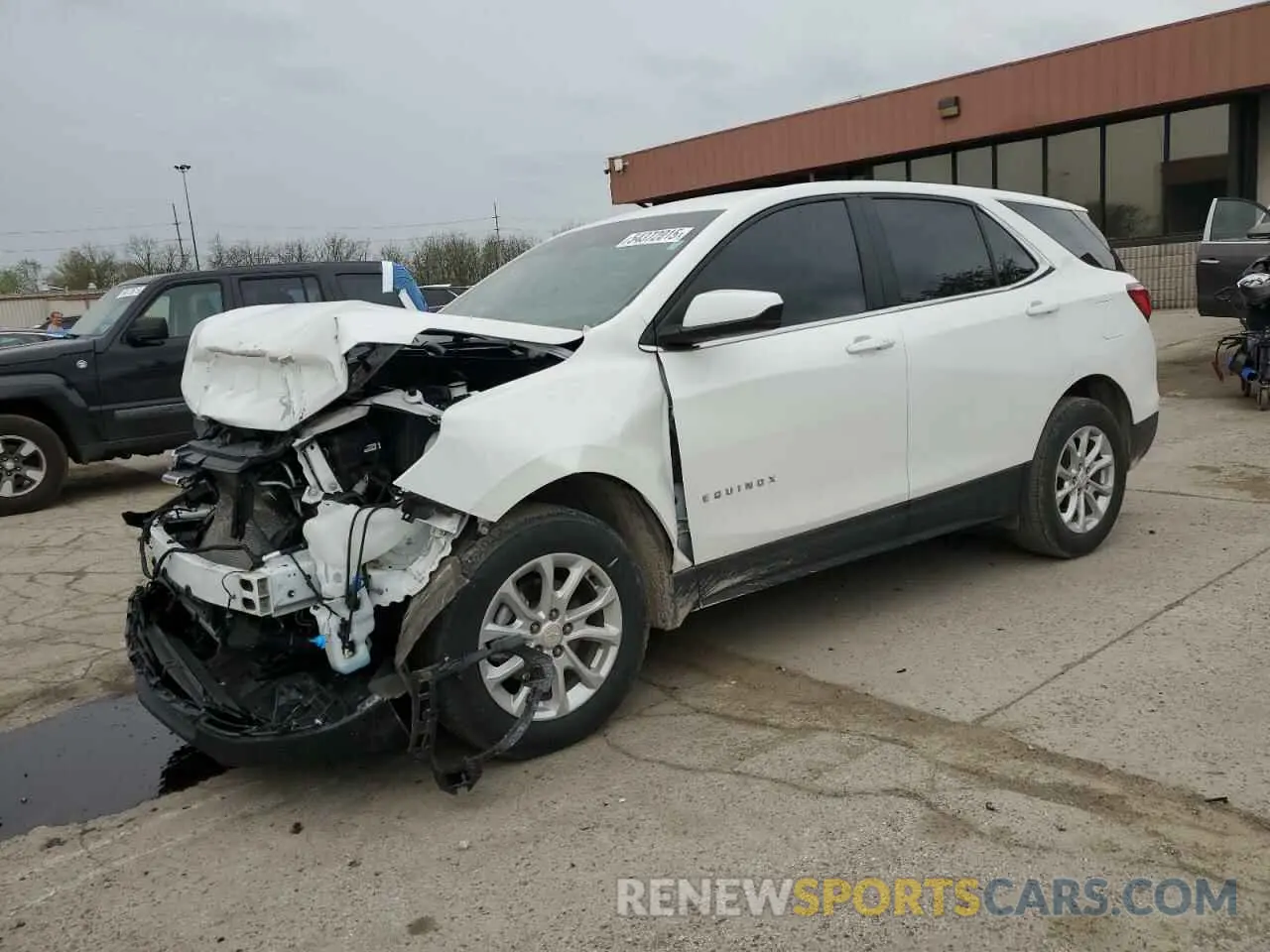 1 Photograph of a damaged car 3GNAXUEV2MS152413 CHEVROLET EQUINOX 2021