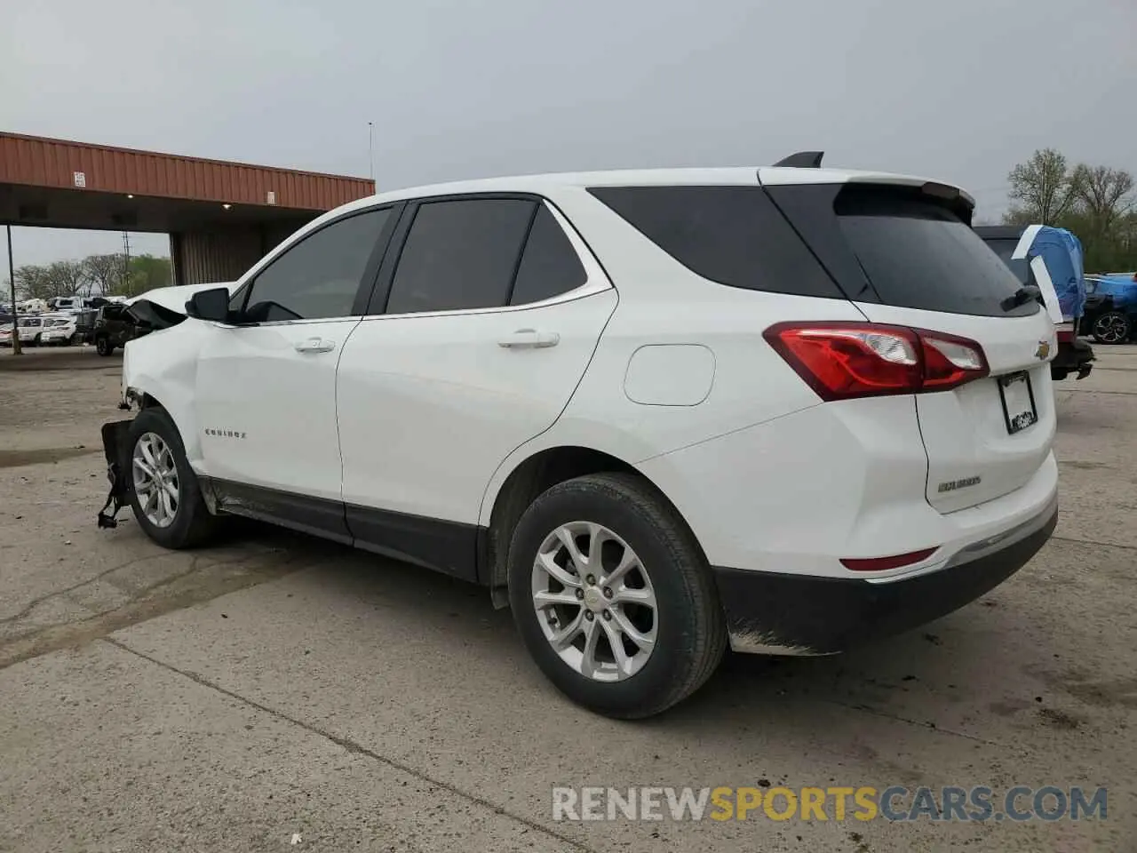 2 Photograph of a damaged car 3GNAXUEV2MS152413 CHEVROLET EQUINOX 2021