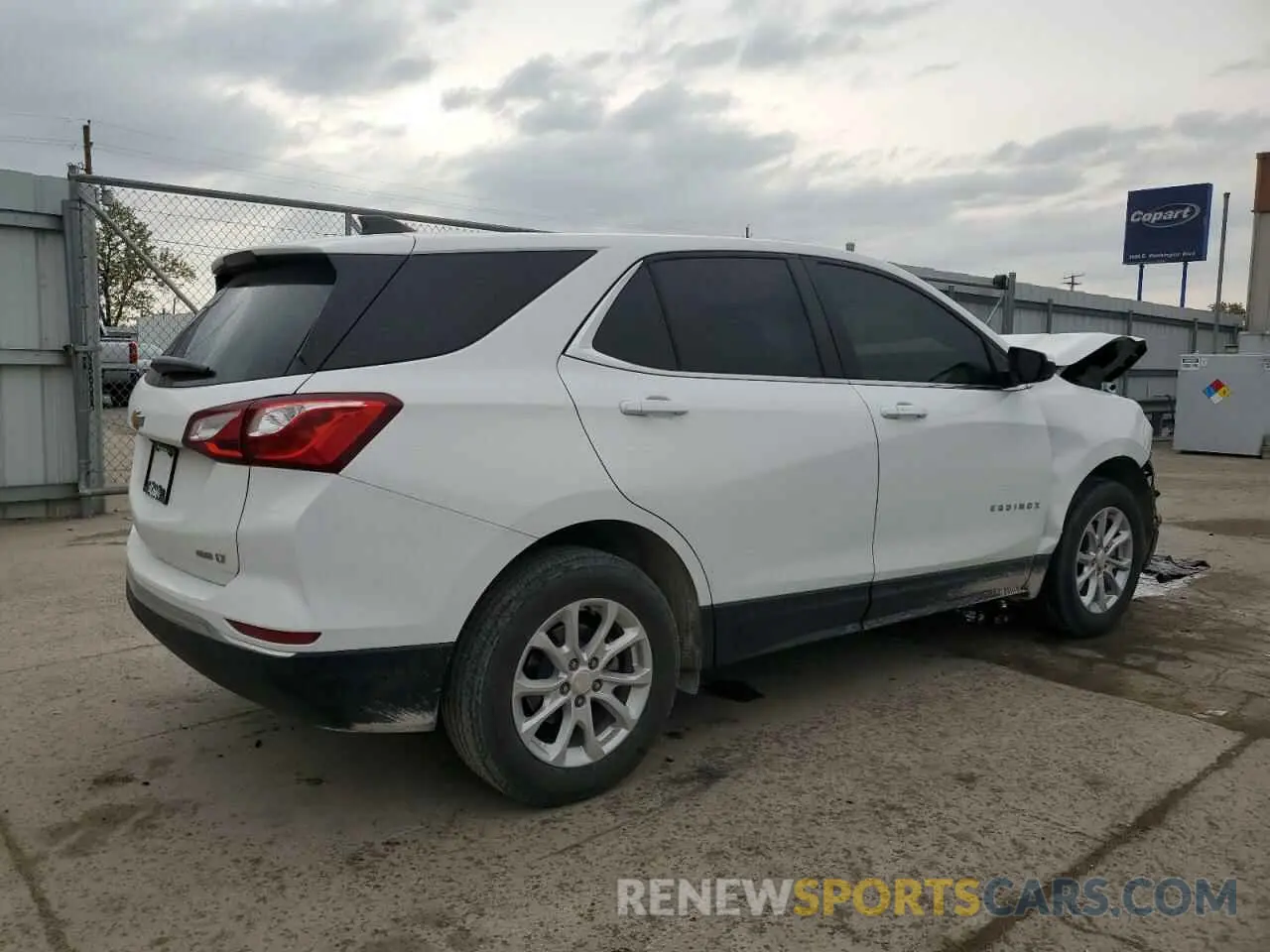 3 Photograph of a damaged car 3GNAXUEV2MS152413 CHEVROLET EQUINOX 2021