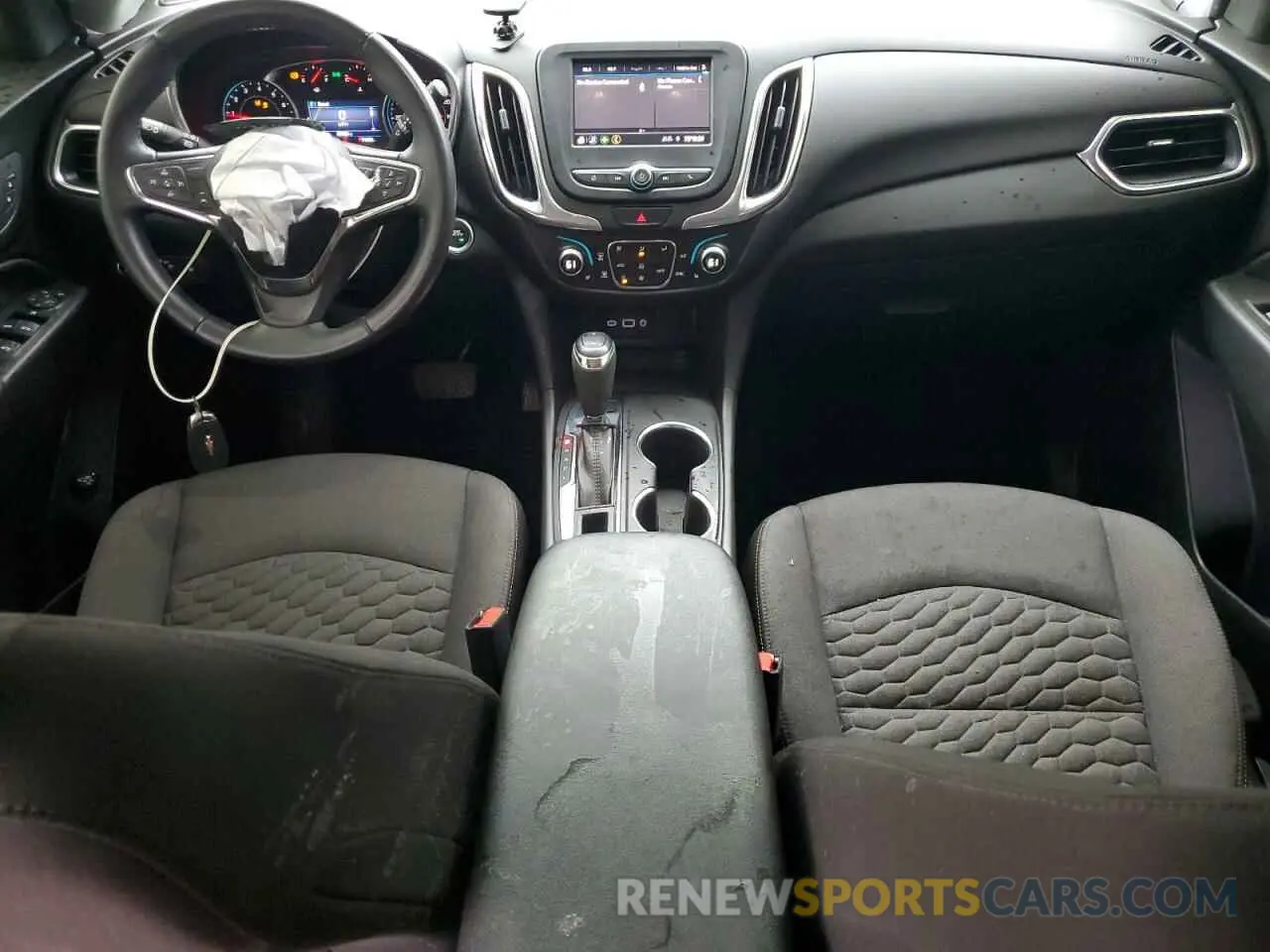 8 Photograph of a damaged car 3GNAXUEV2MS152413 CHEVROLET EQUINOX 2021