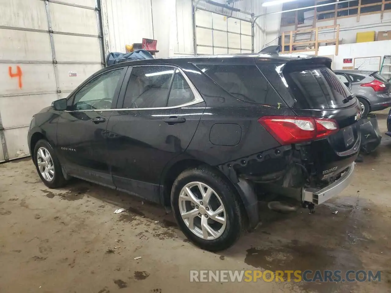 2 Photograph of a damaged car 3GNAXUEV3ML307822 CHEVROLET EQUINOX 2021