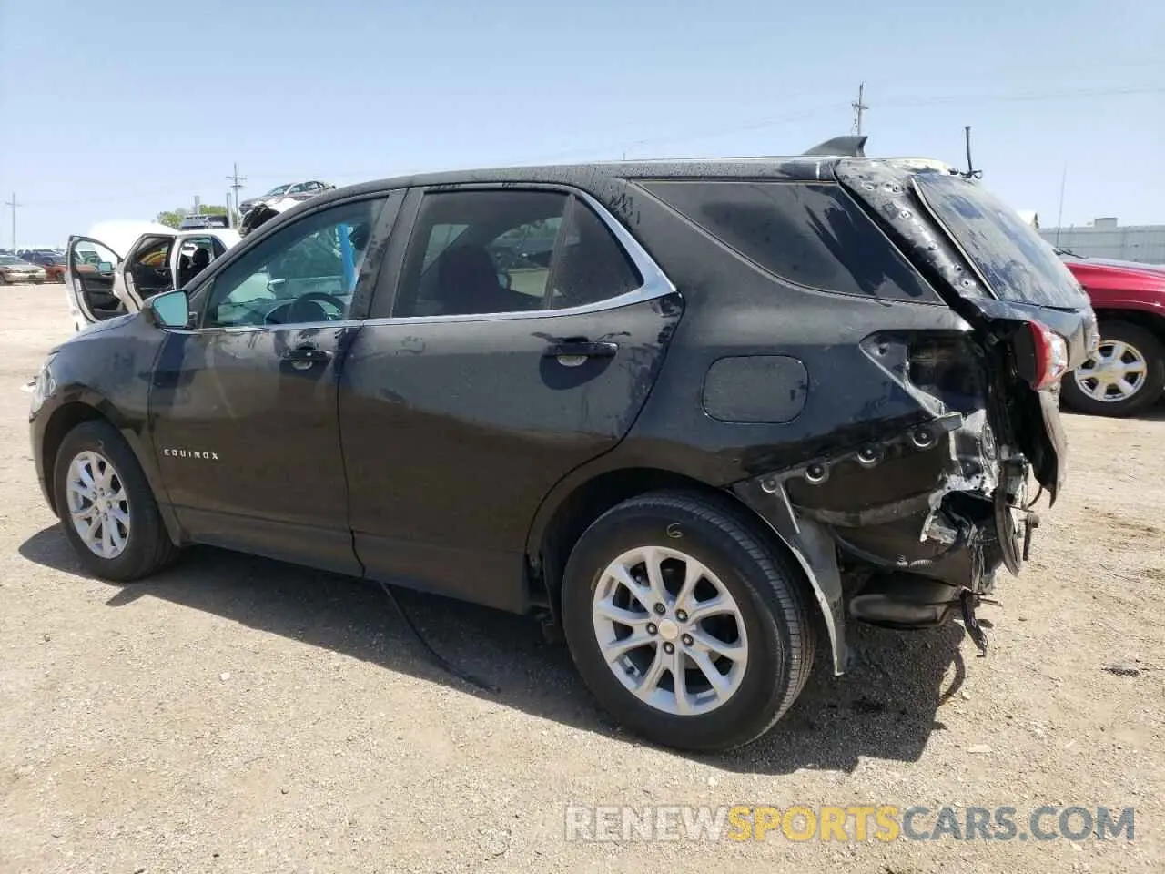 2 Photograph of a damaged car 3GNAXUEV3ML365977 CHEVROLET EQUINOX 2021