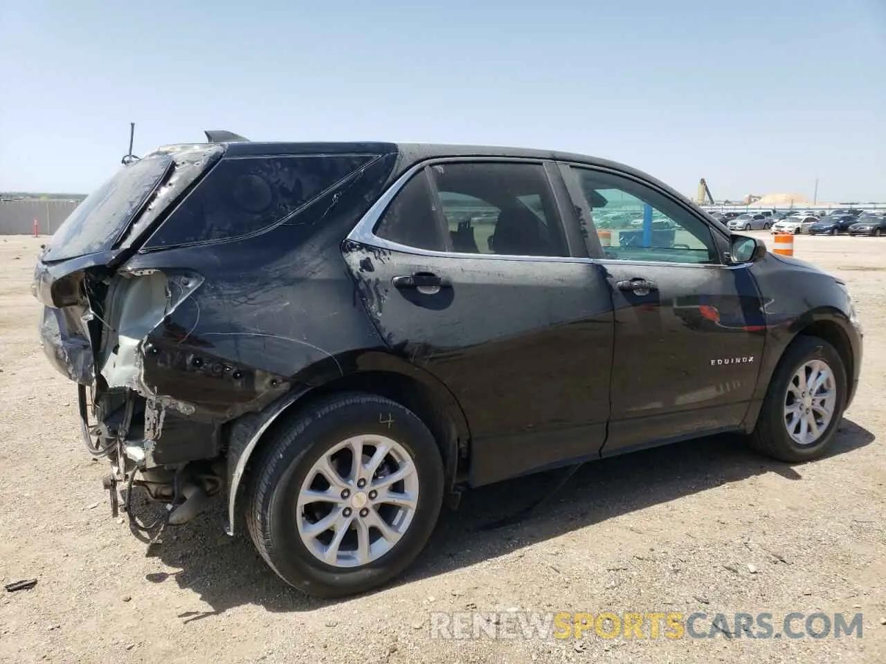 3 Photograph of a damaged car 3GNAXUEV3ML365977 CHEVROLET EQUINOX 2021