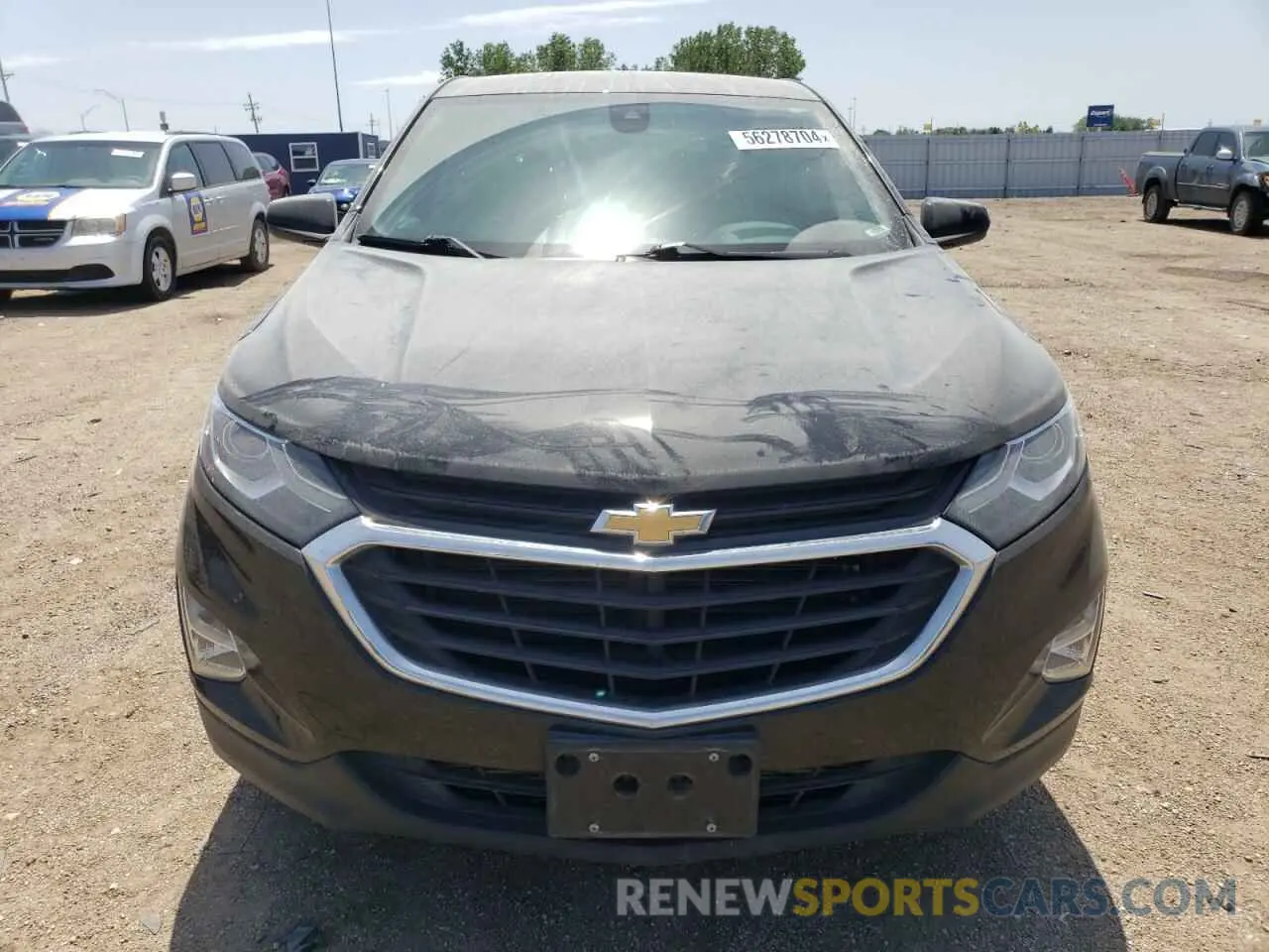 5 Photograph of a damaged car 3GNAXUEV3ML365977 CHEVROLET EQUINOX 2021