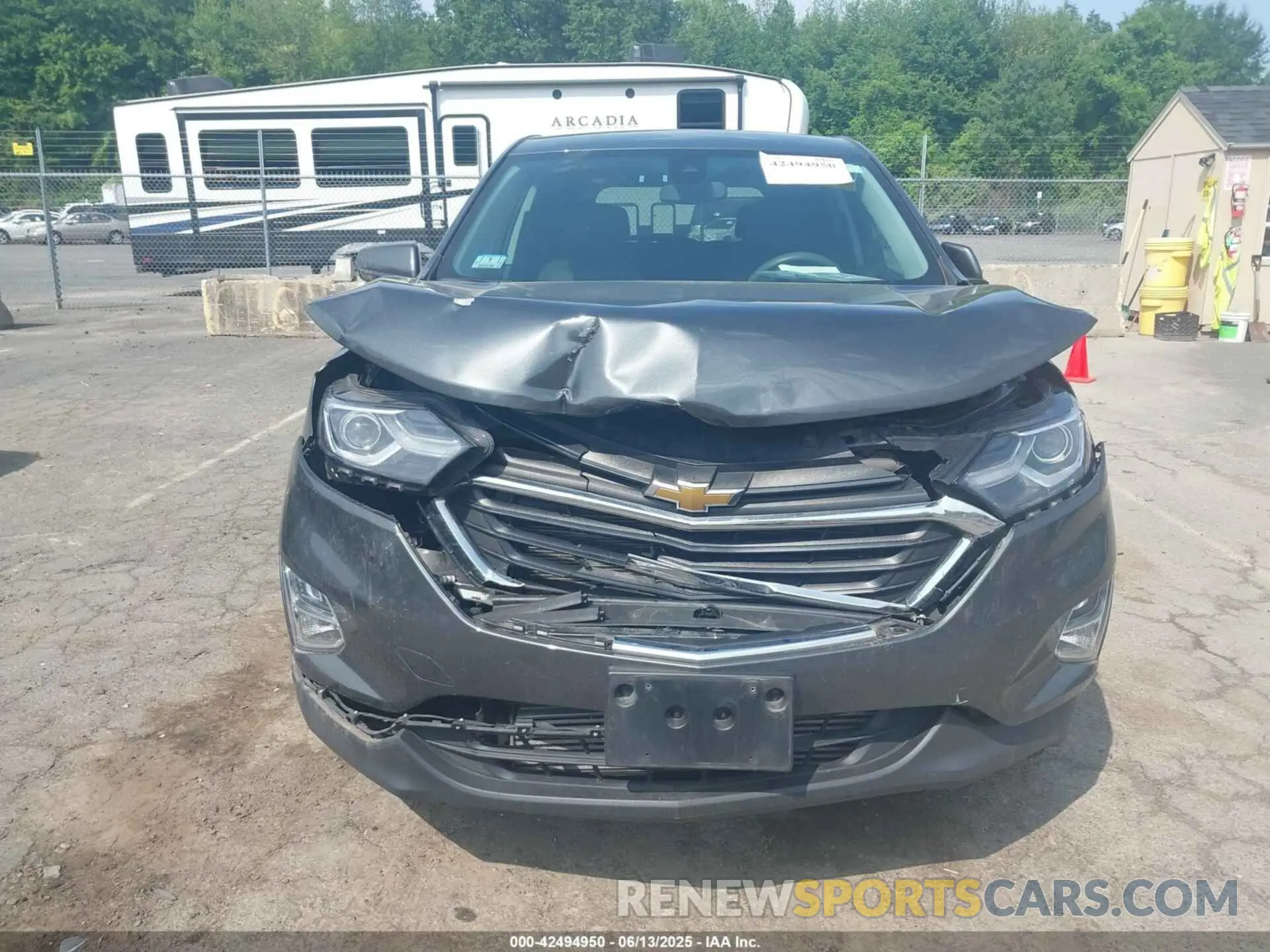 13 Photograph of a damaged car 3GNAXUEV3ML379622 CHEVROLET EQUINOX 2021