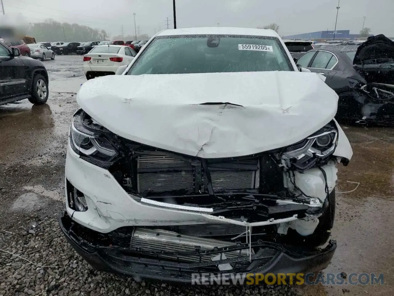5 Photograph of a damaged car 3GNAXUEV3MS111661 CHEVROLET EQUINOX 2021