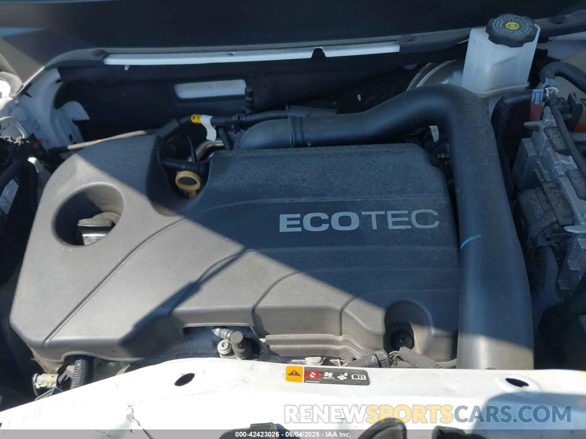 10 Photograph of a damaged car 3GNAXUEV3MS135989 CHEVROLET EQUINOX 2021