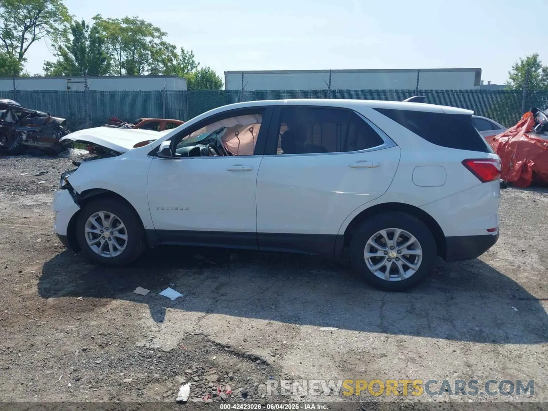 13 Photograph of a damaged car 3GNAXUEV3MS135989 CHEVROLET EQUINOX 2021