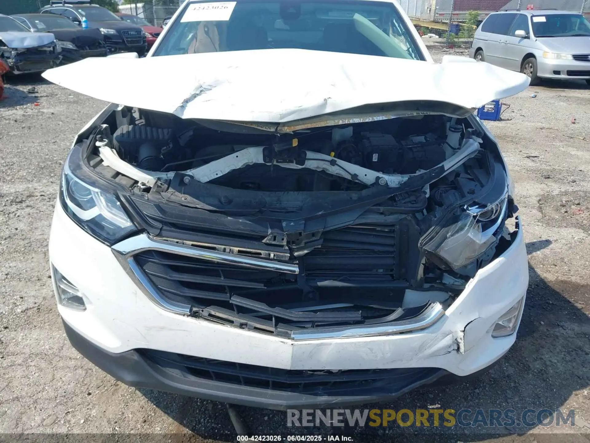 6 Photograph of a damaged car 3GNAXUEV3MS135989 CHEVROLET EQUINOX 2021