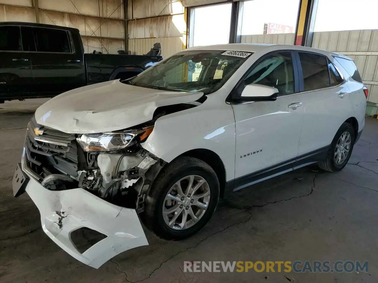 1 Photograph of a damaged car 3GNAXUEV3MS174727 CHEVROLET EQUINOX 2021