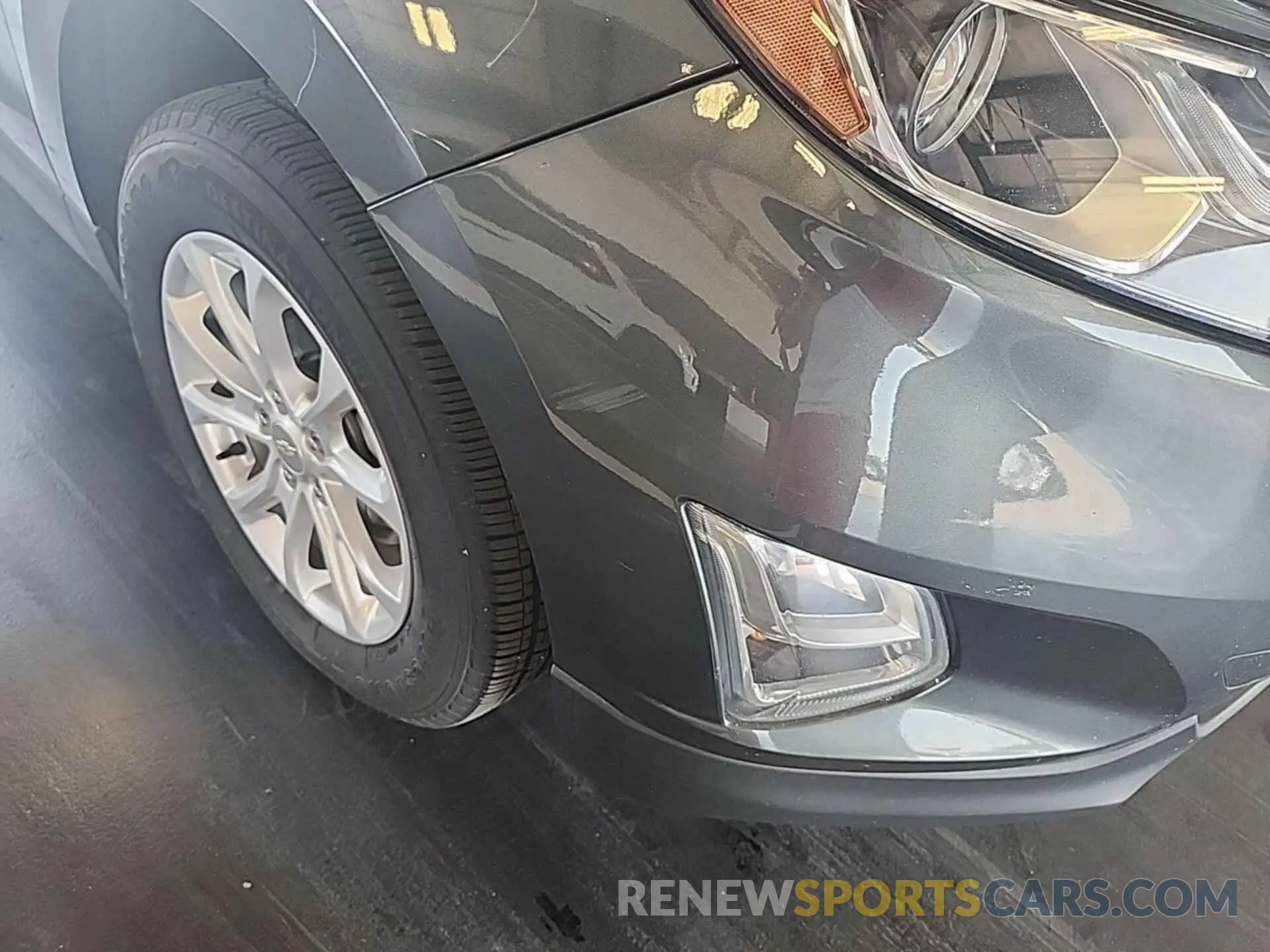 8 Photograph of a damaged car 3GNAXUEV4ML349786 CHEVROLET EQUINOX 2021