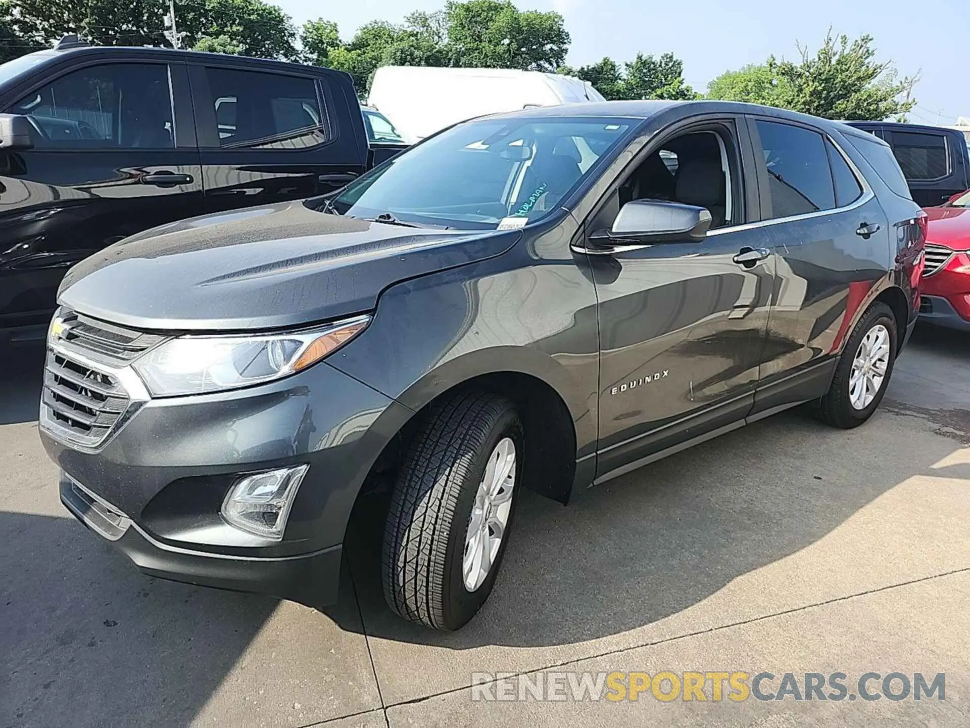 9 Photograph of a damaged car 3GNAXUEV4ML349786 CHEVROLET EQUINOX 2021