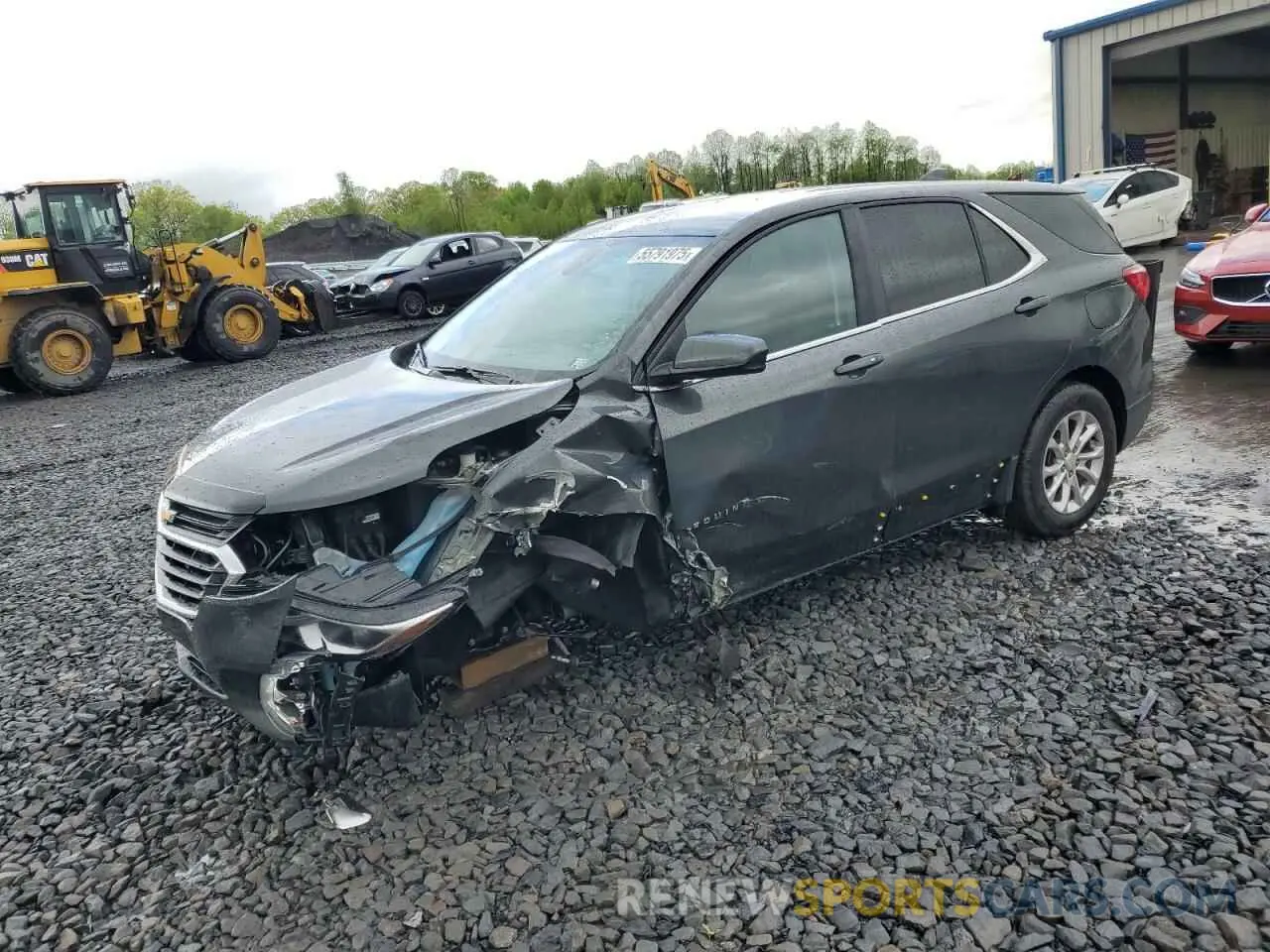 1 Photograph of a damaged car 3GNAXUEV4ML368743 CHEVROLET EQUINOX 2021