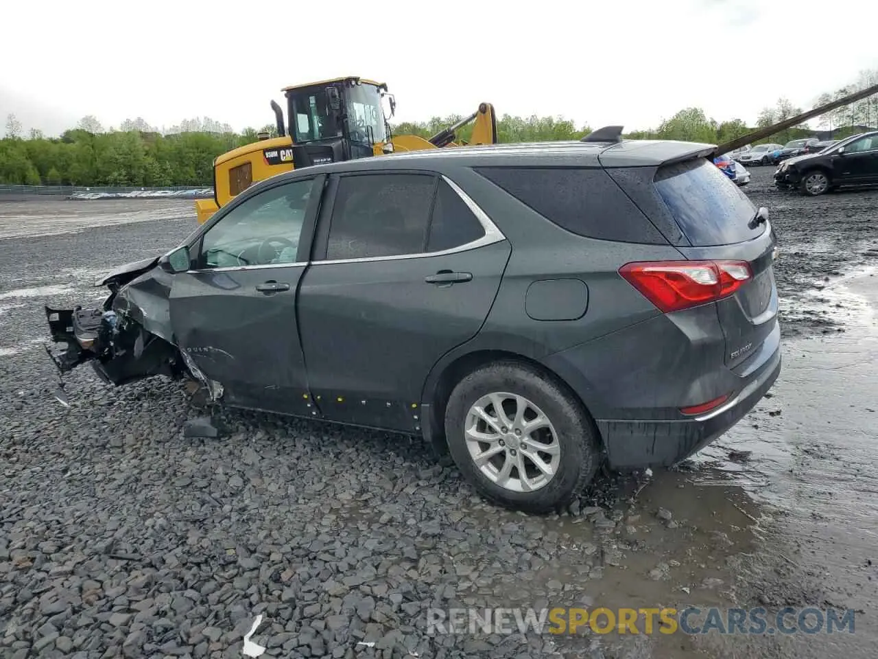 2 Photograph of a damaged car 3GNAXUEV4ML368743 CHEVROLET EQUINOX 2021