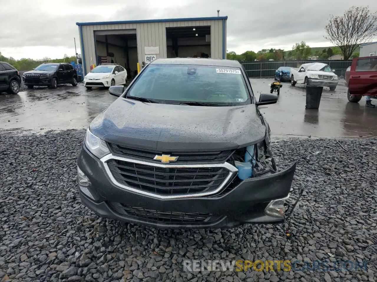 5 Photograph of a damaged car 3GNAXUEV4ML368743 CHEVROLET EQUINOX 2021