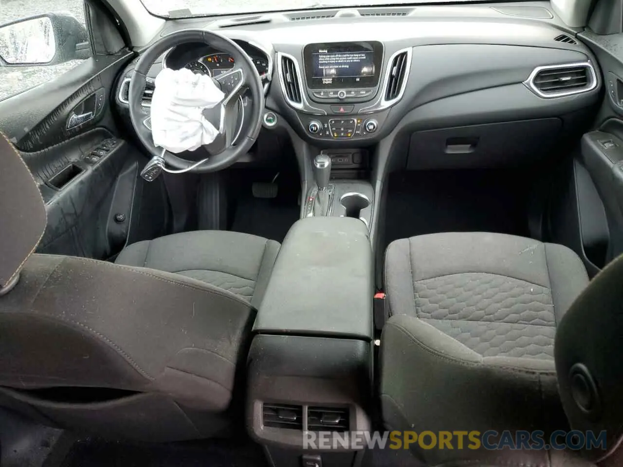 8 Photograph of a damaged car 3GNAXUEV4ML368743 CHEVROLET EQUINOX 2021
