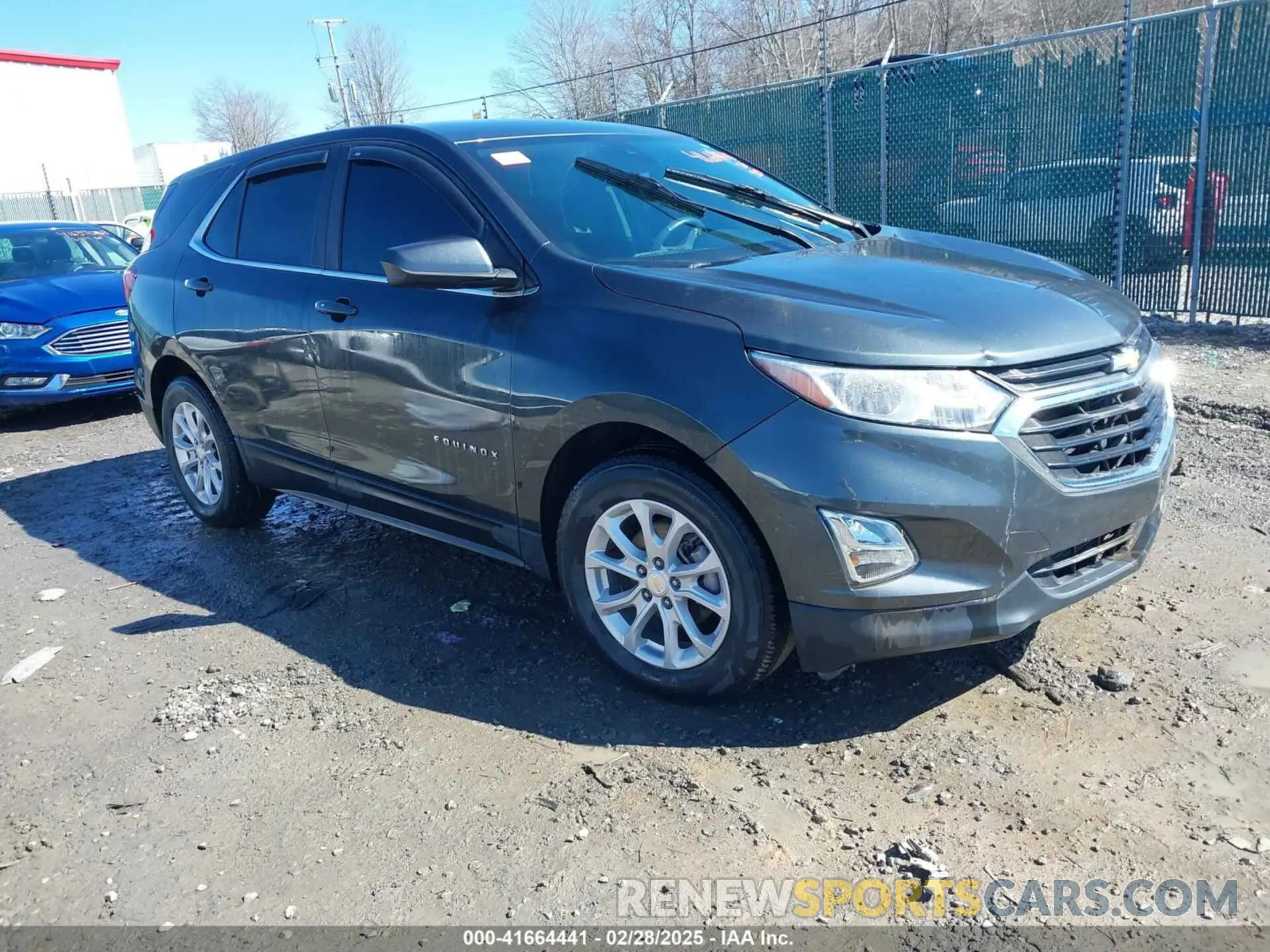1 Photograph of a damaged car 3GNAXUEV4ML378804 CHEVROLET EQUINOX 2021