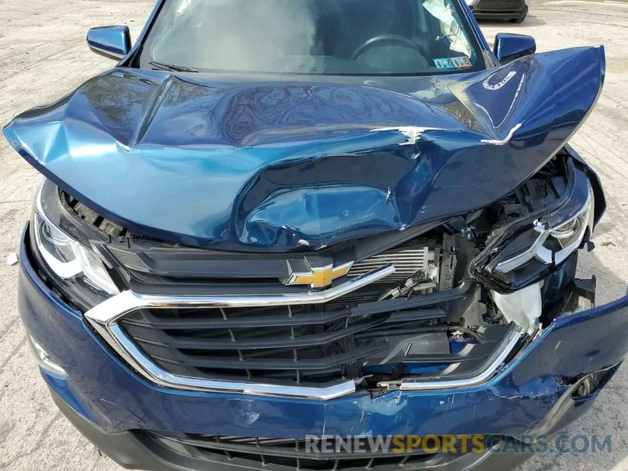 12 Photograph of a damaged car 3GNAXUEV4ML381914 CHEVROLET EQUINOX 2021