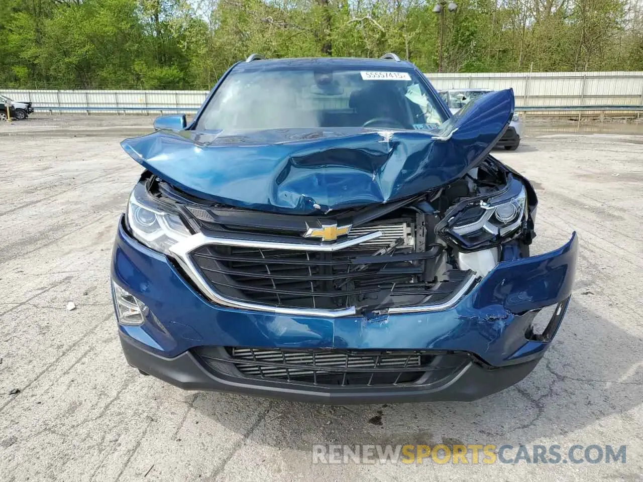 5 Photograph of a damaged car 3GNAXUEV4ML381914 CHEVROLET EQUINOX 2021