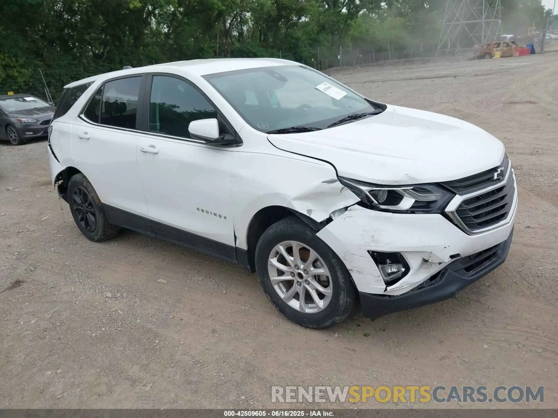 1 Photograph of a damaged car 3GNAXUEV4MS107621 CHEVROLET EQUINOX 2021