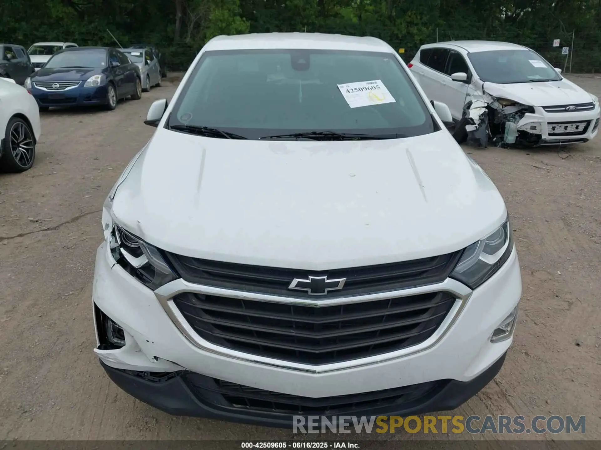 17 Photograph of a damaged car 3GNAXUEV4MS107621 CHEVROLET EQUINOX 2021