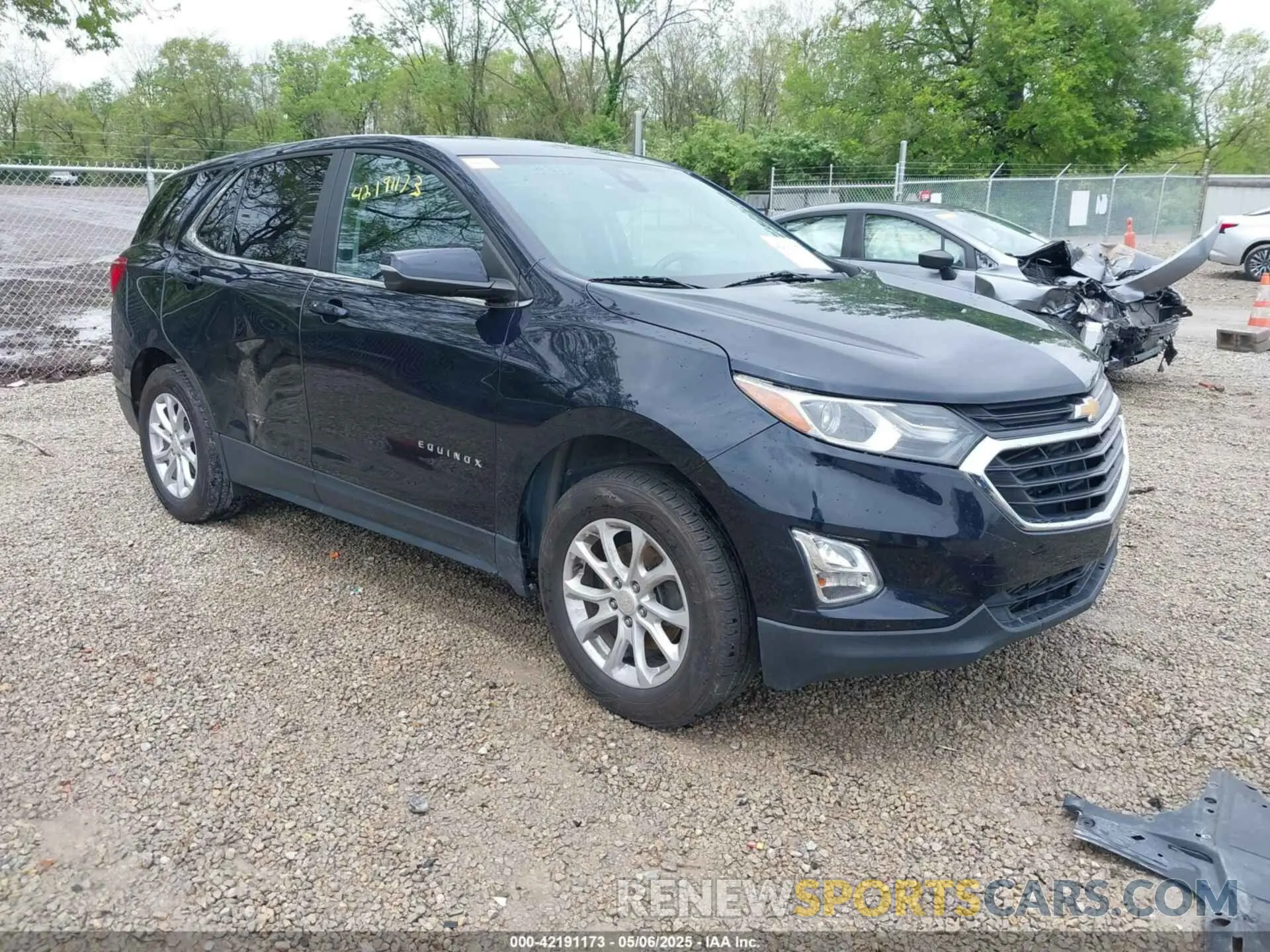 1 Photograph of a damaged car 3GNAXUEV4MS122359 CHEVROLET EQUINOX 2021